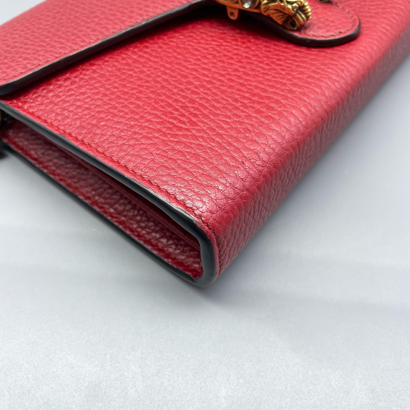 Gucci - Dionysus WOC - Grained leather - Red - (mini)