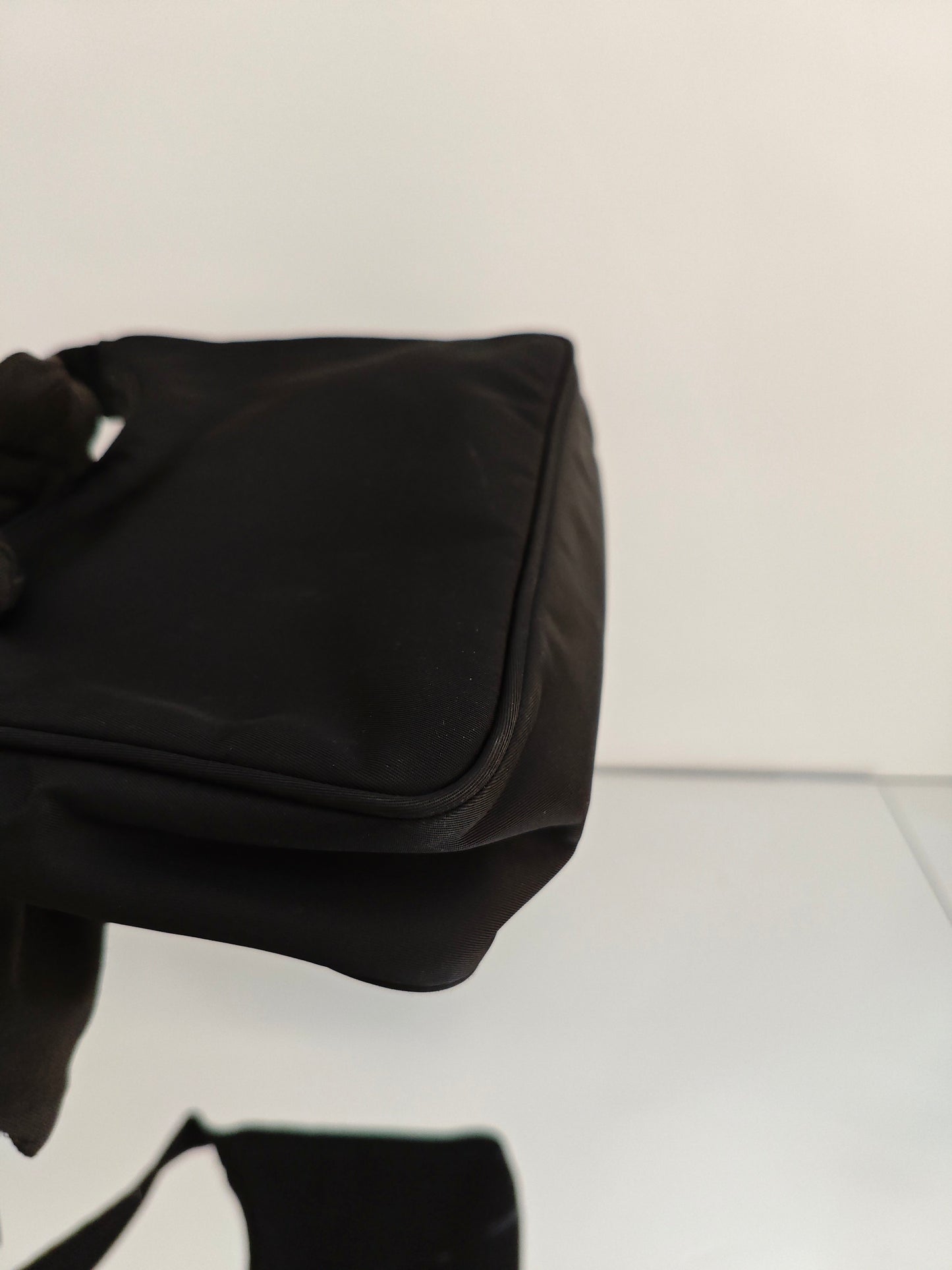 Prada - Re-Edition 2000 Hobo - Recycled nylon - Black - (mini)