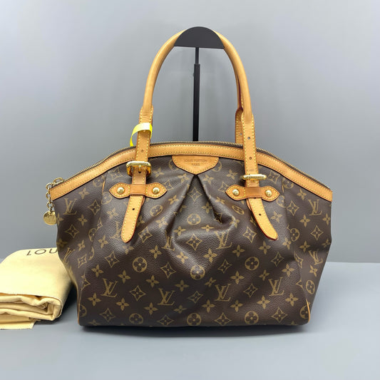 Louis Vuitton - Tivoli GM - Monogram coated canvas with natural cowhide leather trim - Brown - (Medium)