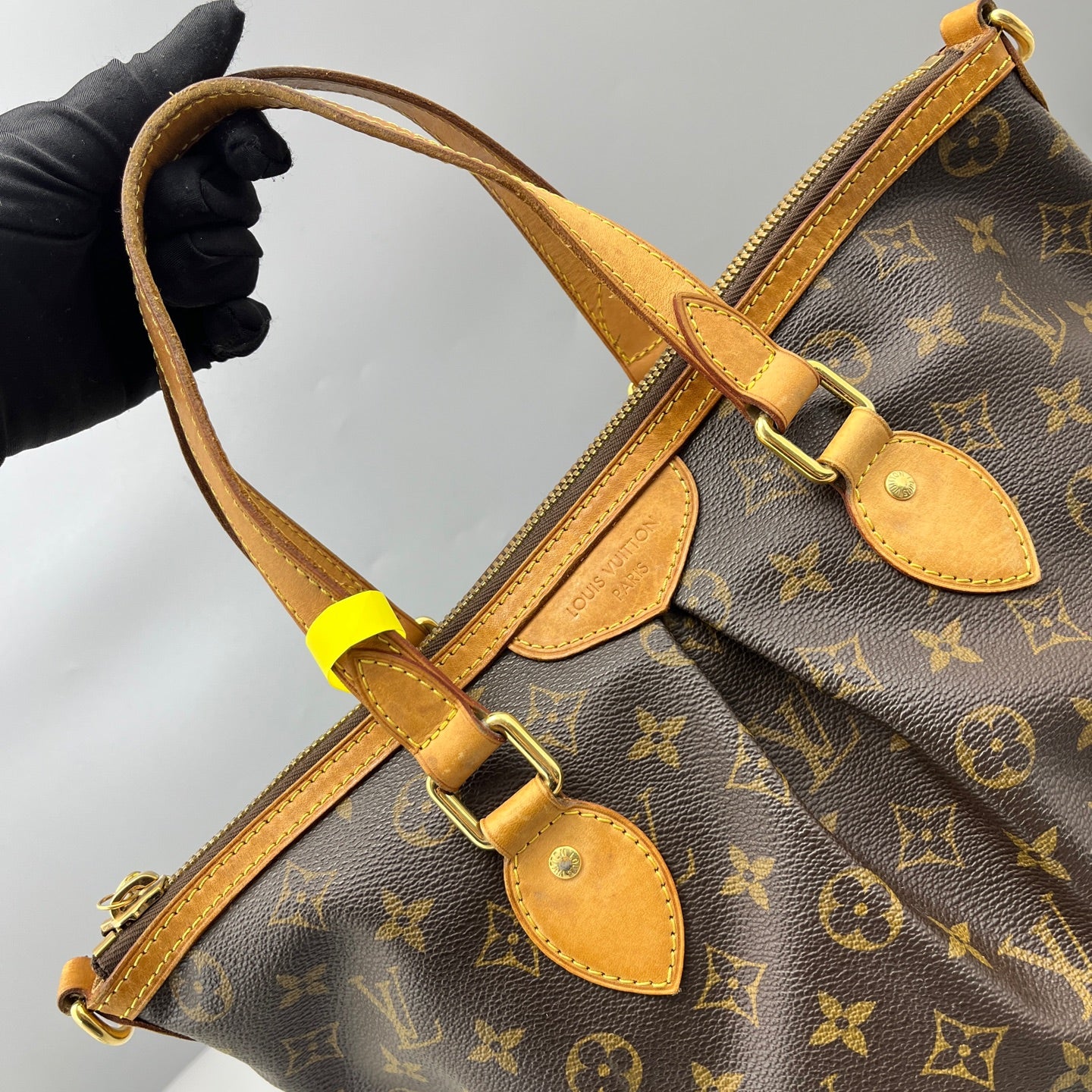 Louis Vuitton - Paramount Small - Monogram coated canvas and Vachetta leather - Brown - (Small)