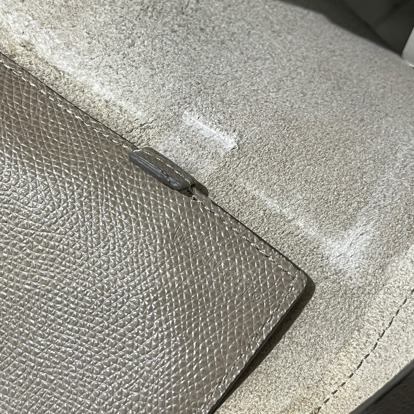 Celine - Bucket Tote Bag - Grained calfskin leather - Grey - (medium)