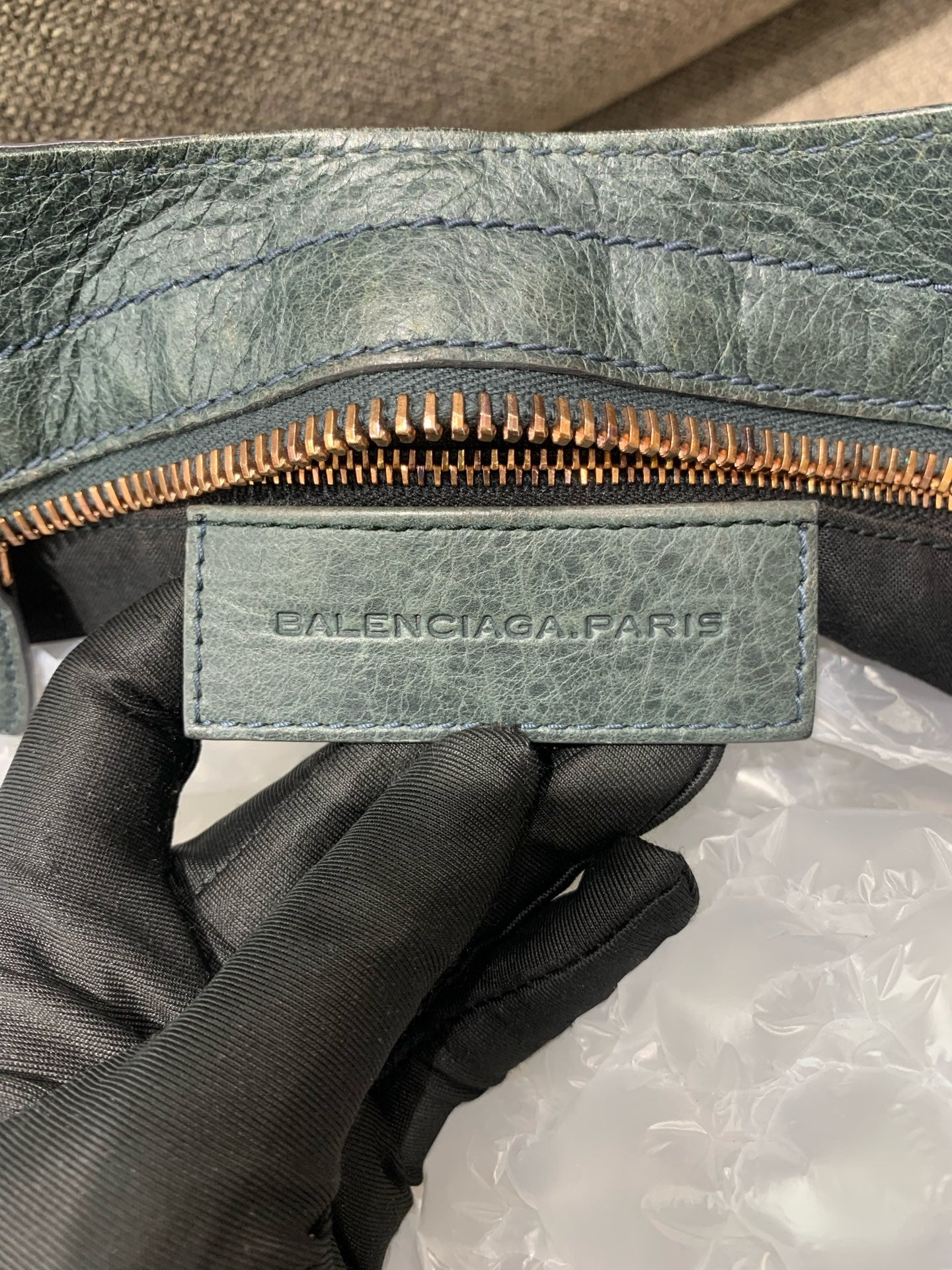 Balenciaga - City Bag - Leather - Green - (large)