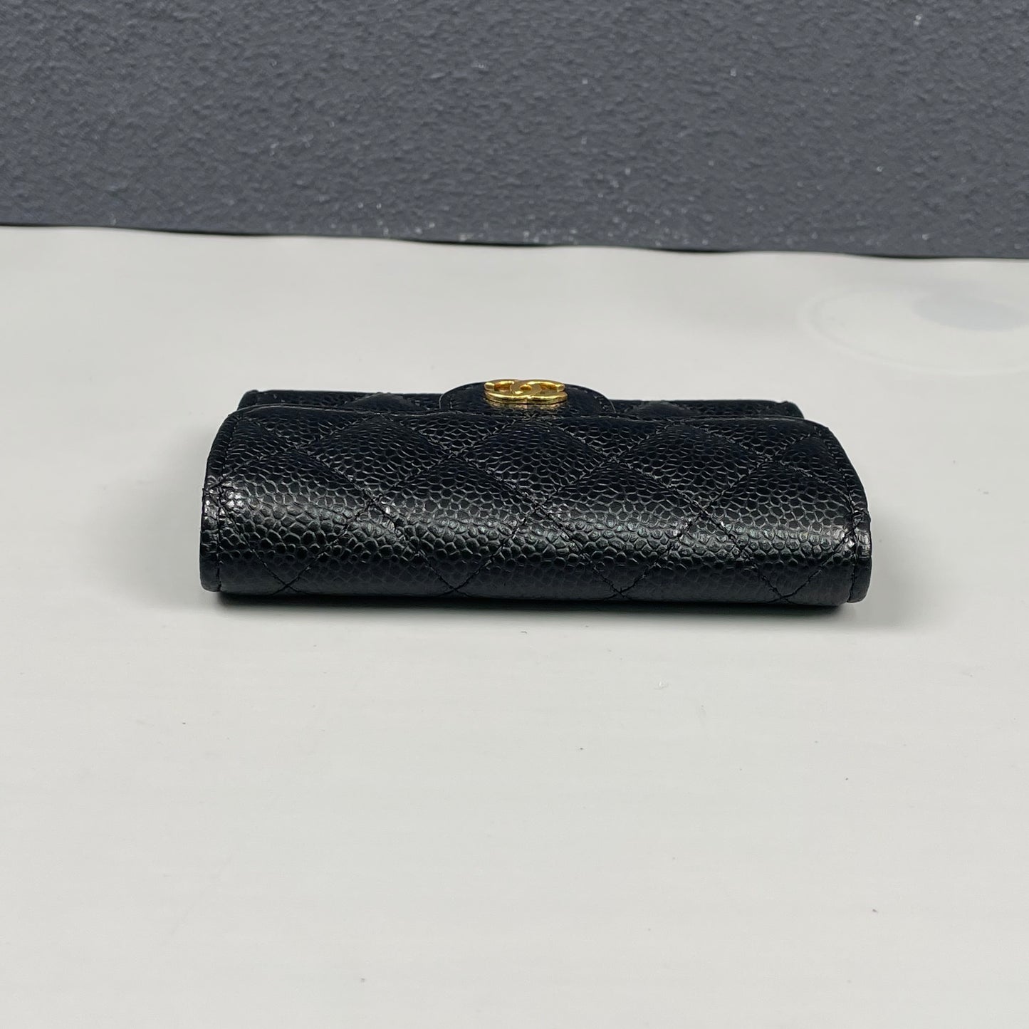 Chanel - Classic Flap Coin Purse - Caviar leather - Black - (mini)