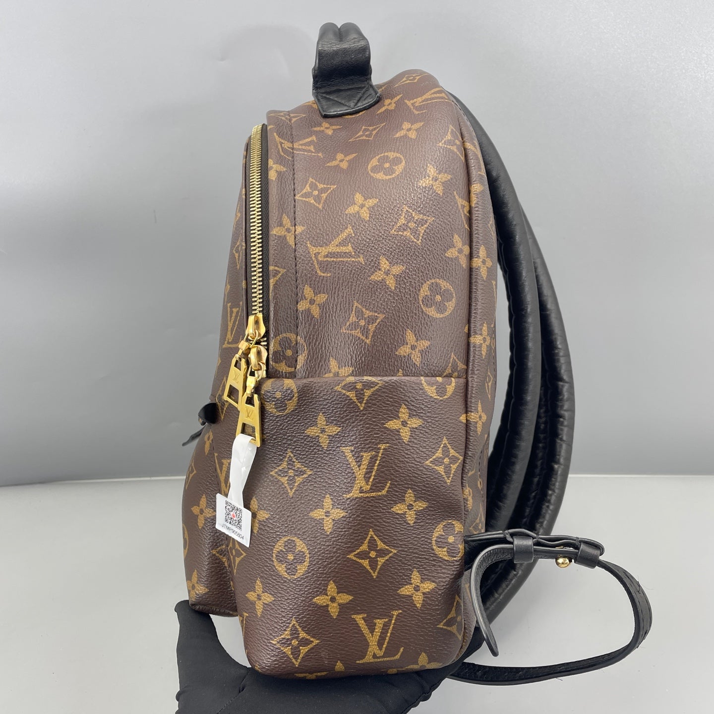 Louis Vuitton - Palm Springs Backpack - Monogram coated canvas with leather trim - Brown - (Medium)