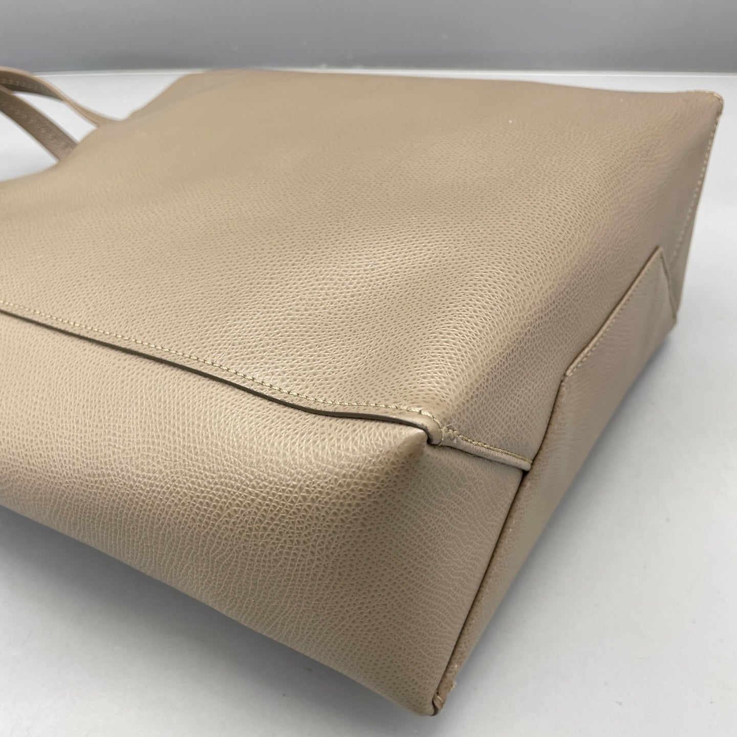 Celine - Vertical Cabas Tote - Leather - Grey - (medium)