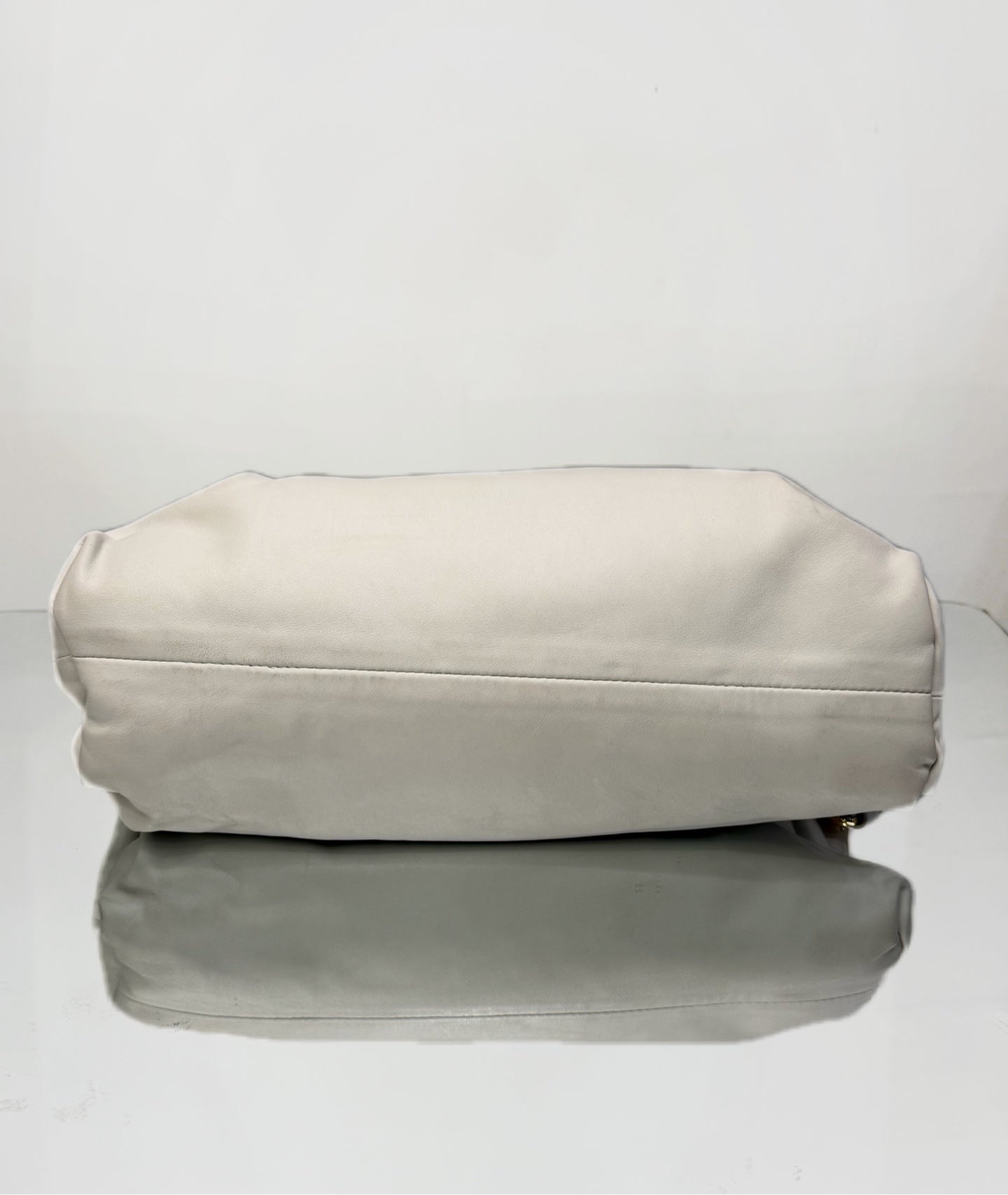 Bottega Veneta - The Chain Pouch - Leather - White - (medium)