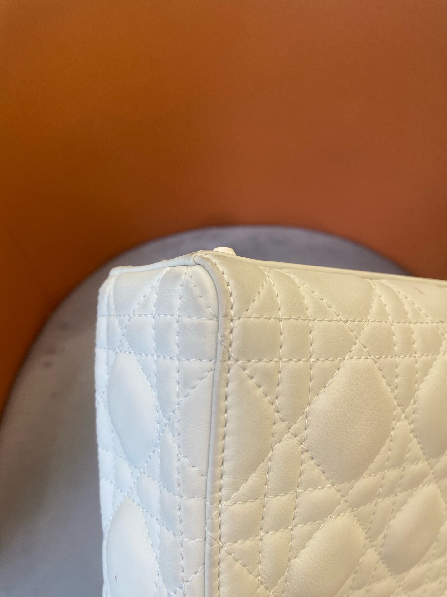 Dior - Lady Dior My ABCDior Bag - Leather - White - (mini)