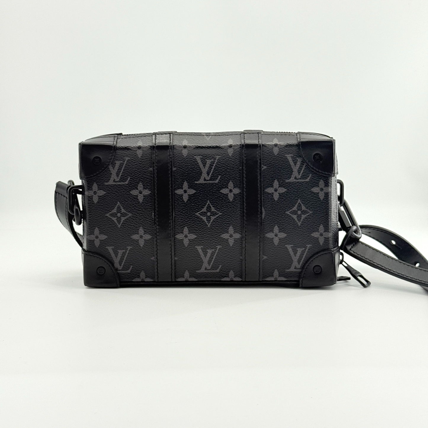 Louis Vuitton - Soft Trunk - Monogram Eclipse canvas with leather trim - Black - (Small)