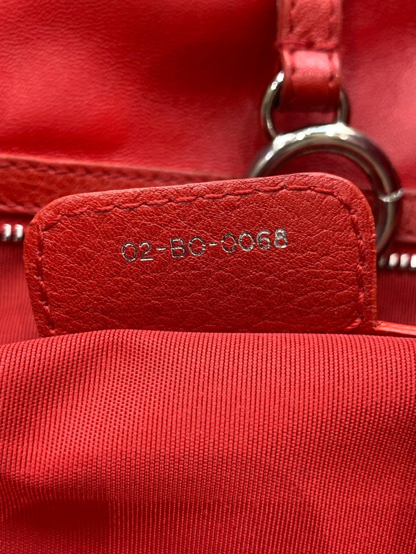 Dior - Hobo Bag - Leather - Red - (Medium)