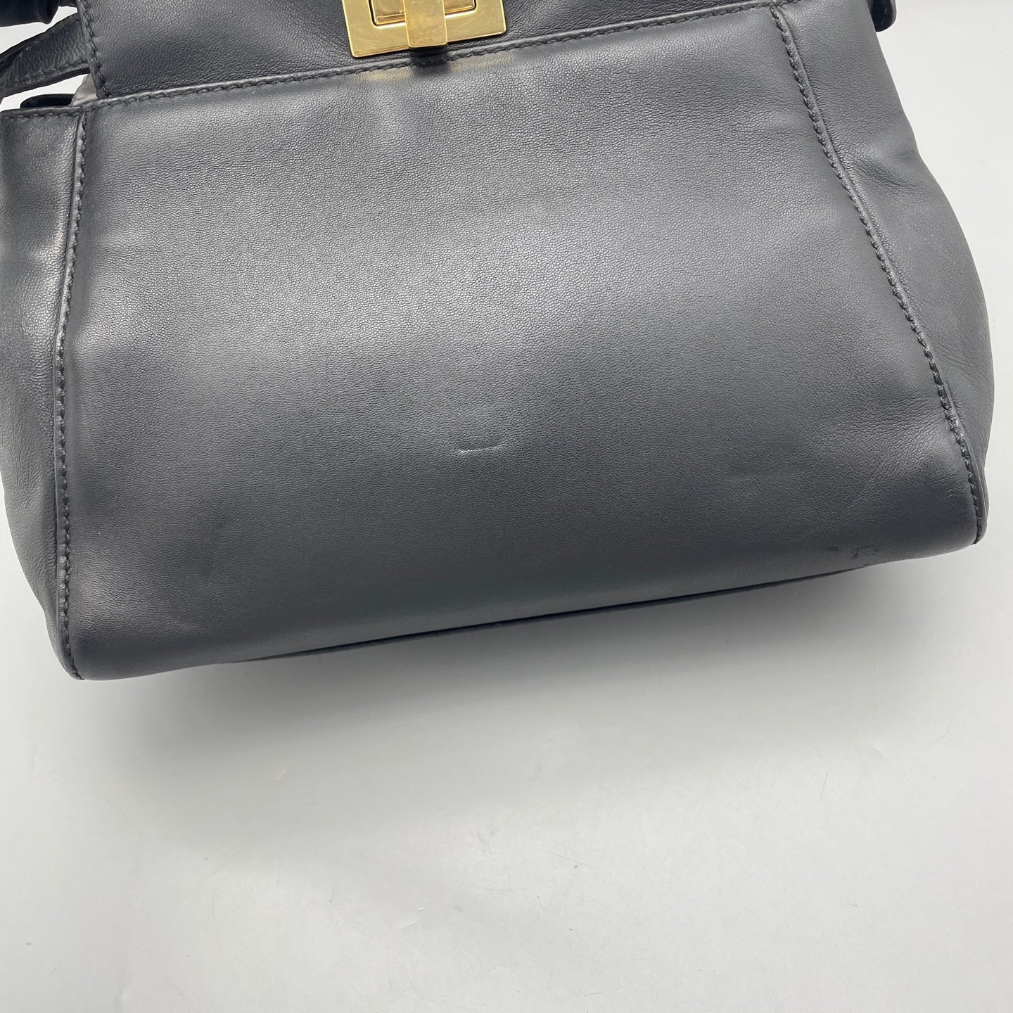 Fendi - Peekaboo Mini - Leather - Black - (mini)