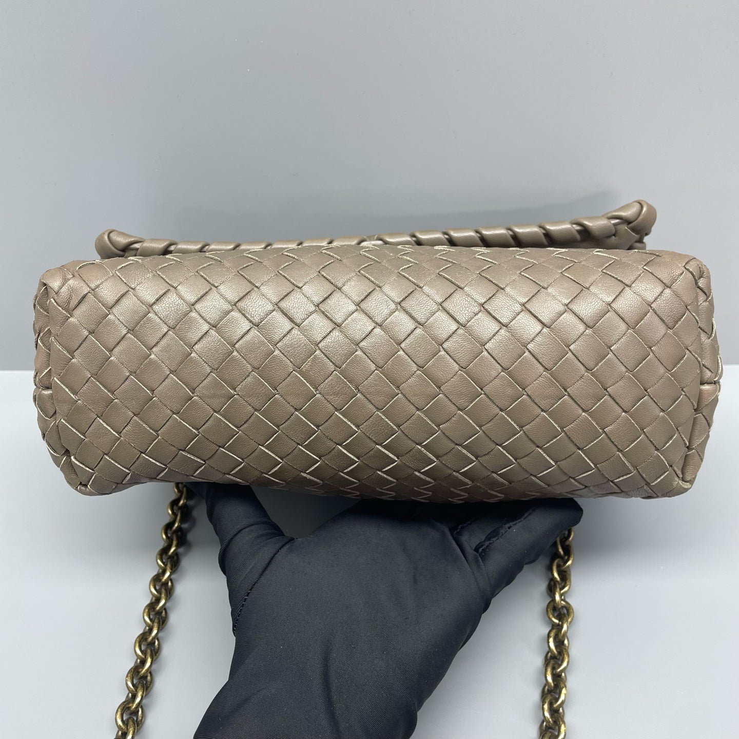 Bottega Veneta - Olimpia - Leather - Grey - (small)