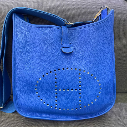 Hermès - Evelyne 29 - Leather - Blue - (medium)