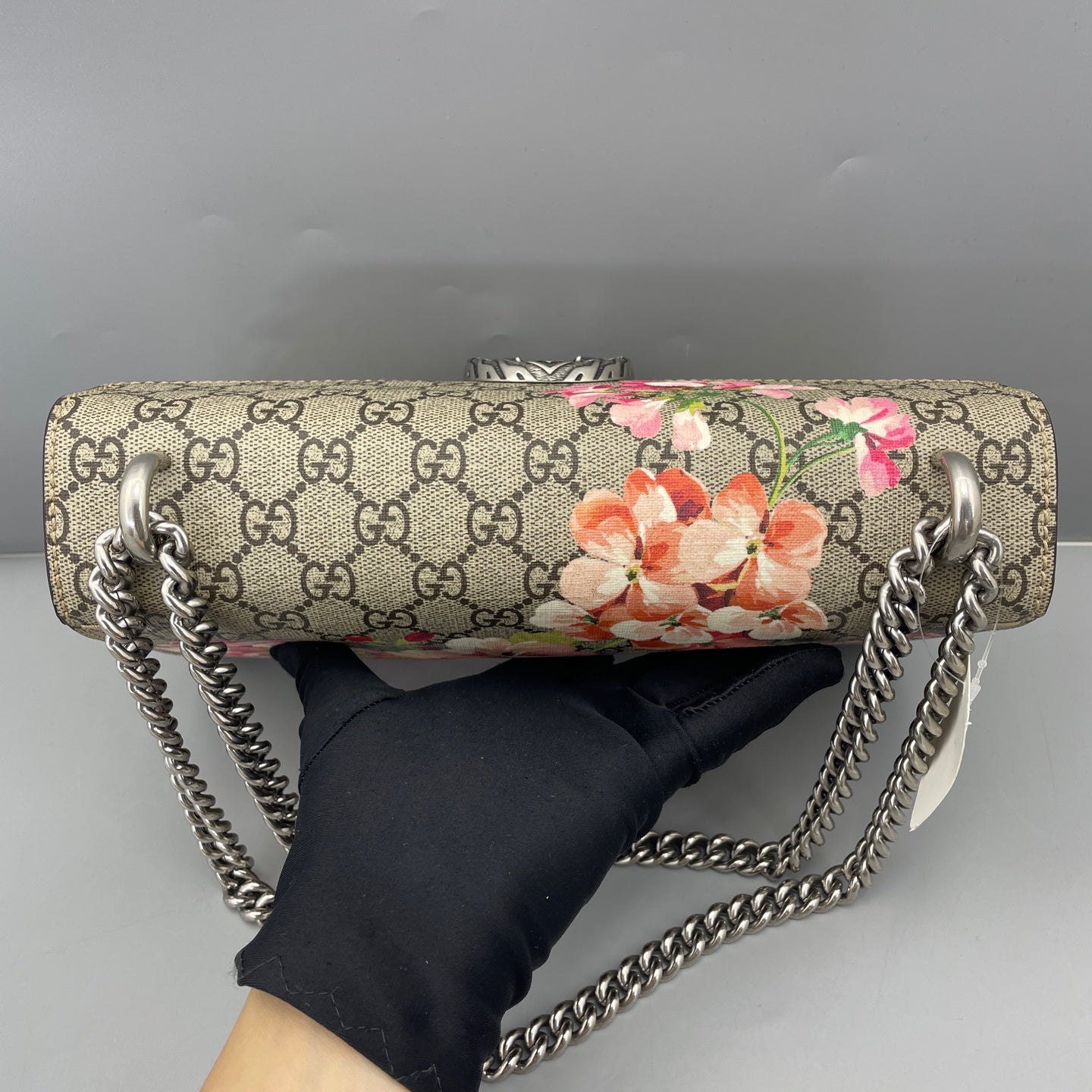 Gucci - Dionysus - GG Supreme coated canvas with suede lining and trim - Beige, Red, Multicolour - (medium)