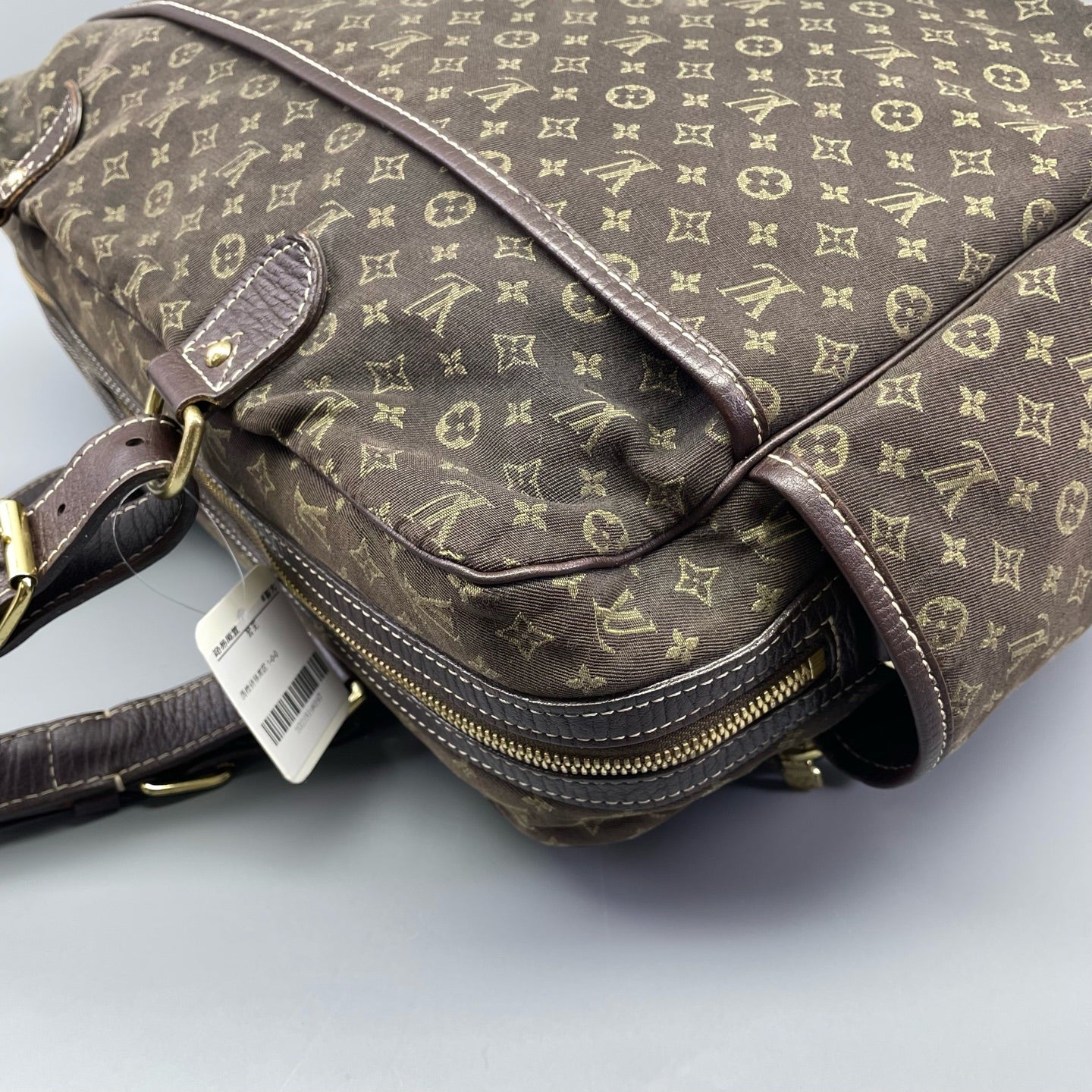 Louis Vuitton - Monogram Denim Messenger Bag - Denim and Leather - Brown - (Large)