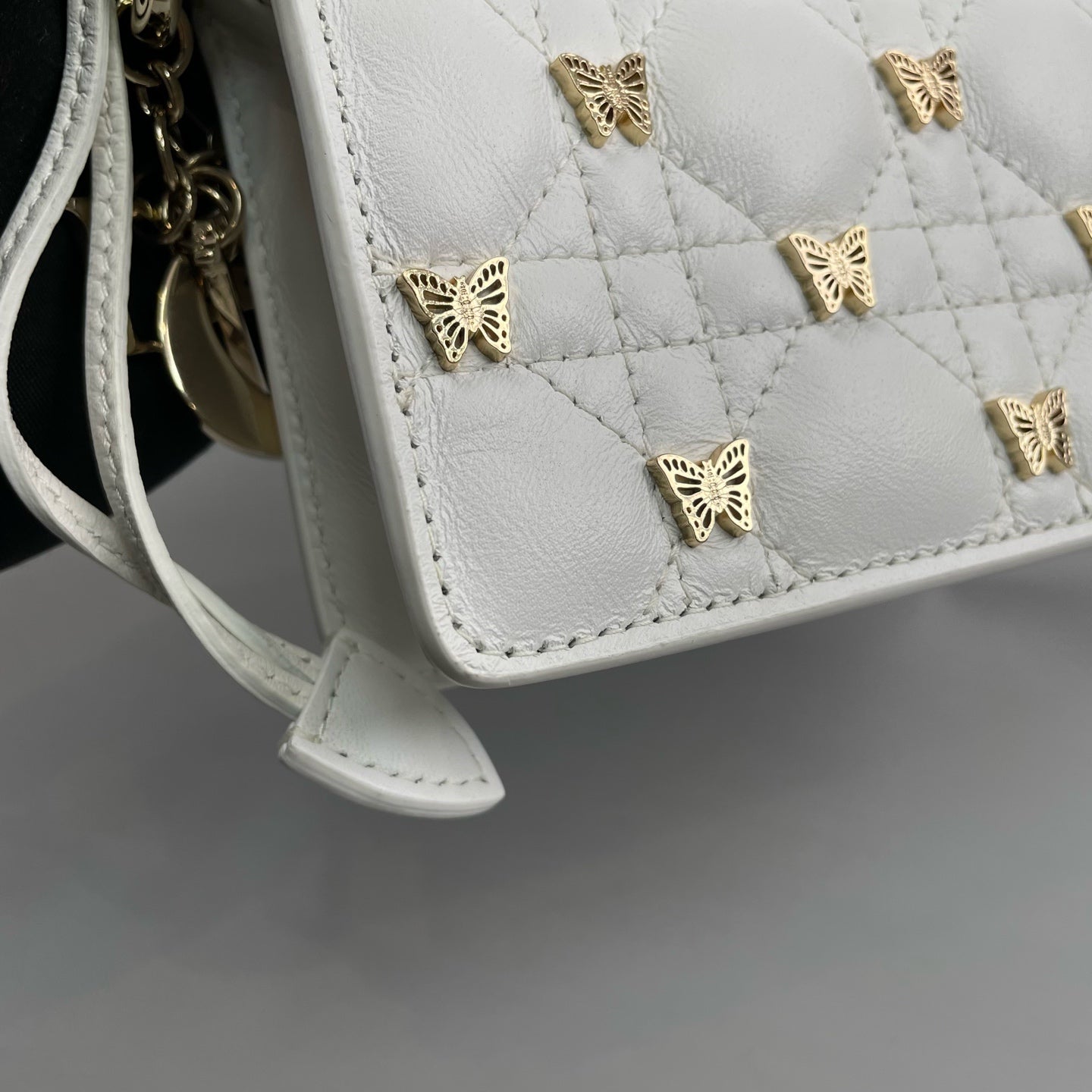 Dior - Milly Butterfly Limited Edition - Leather - White - (mini)