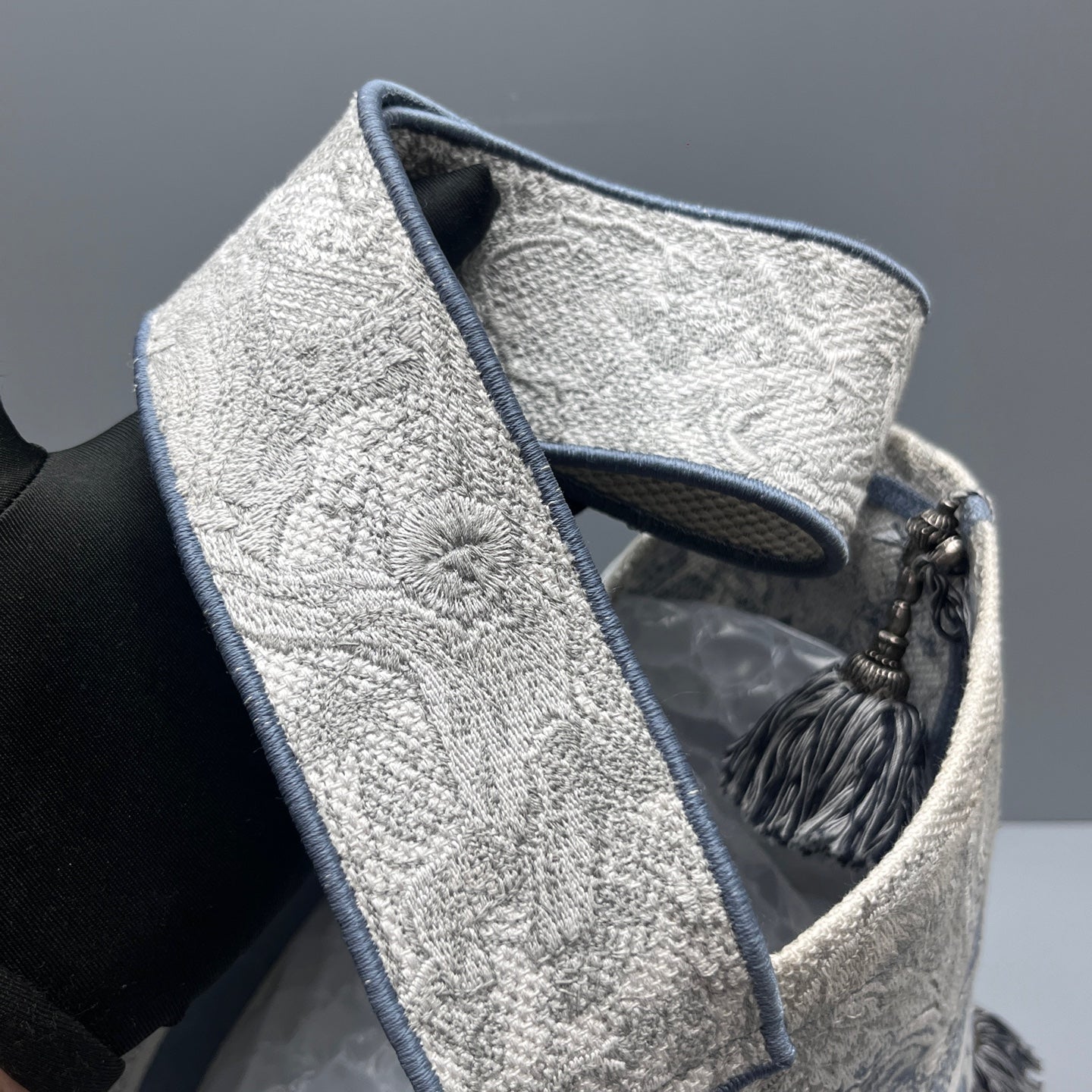Dior - Dior Toile de Jouy Sauvage Embroidered Bucket Bag - Embroidered Canvas / Fabric with Leather Trim - Multicolour - (Medium)