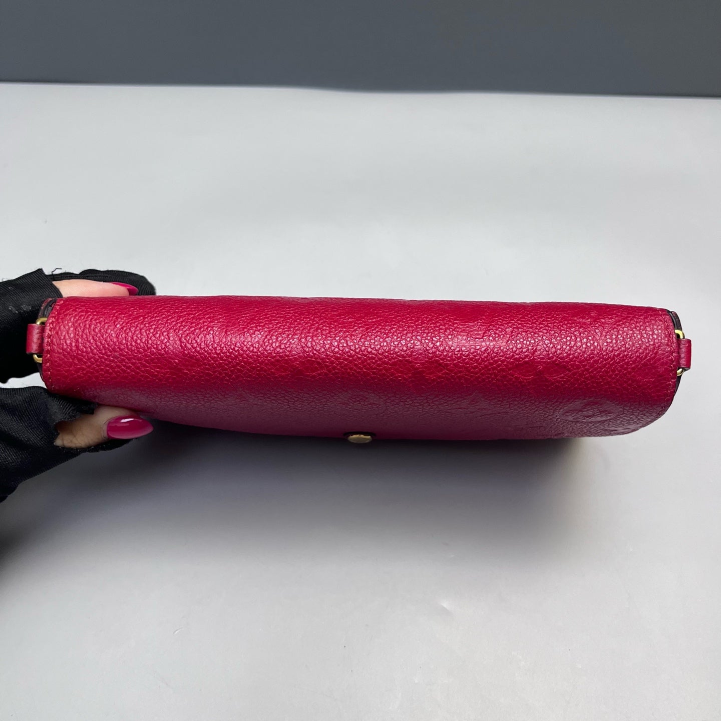 Louis Vuitton - Félicie Pochette - Monogram Empreinte leather - Red - (mini)