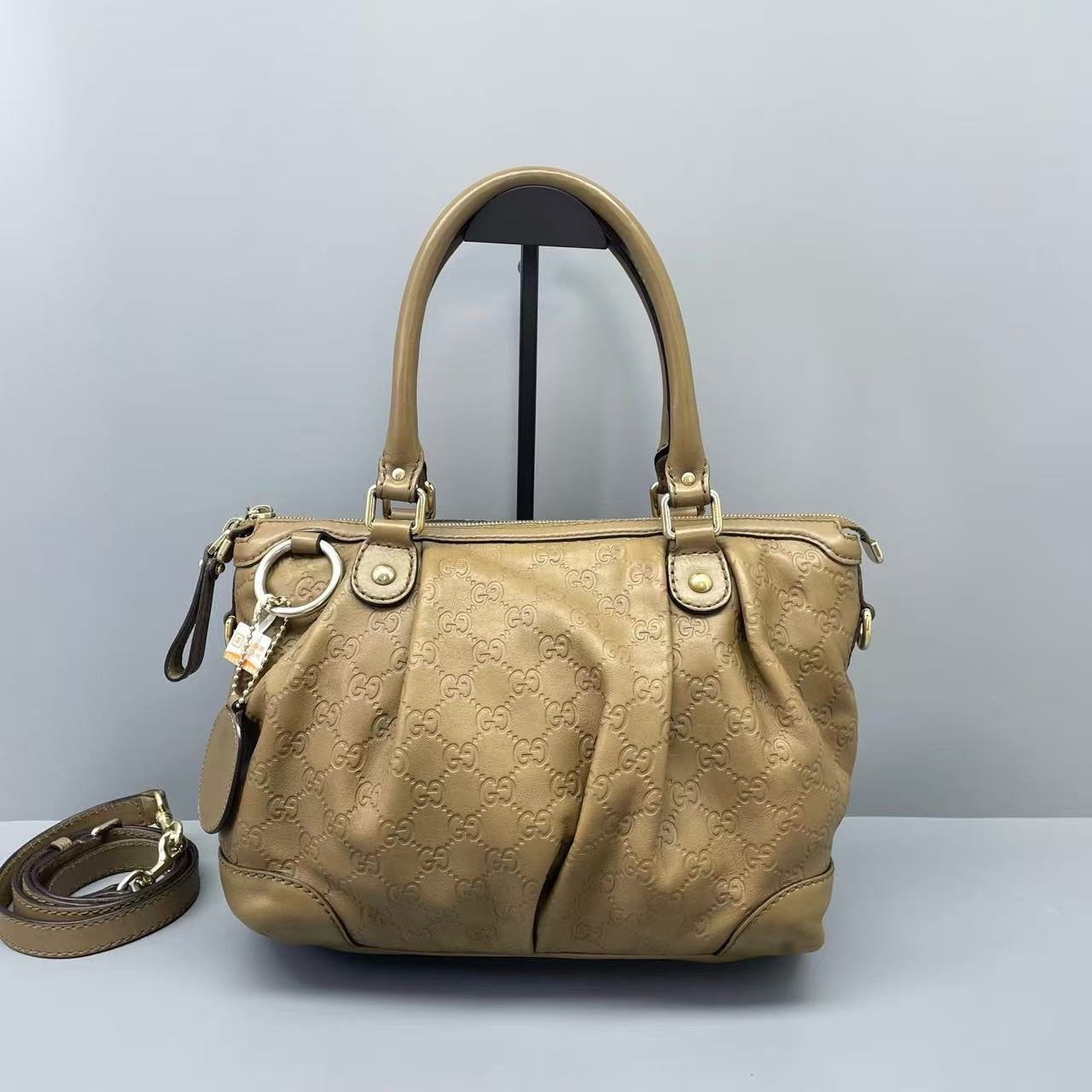 Gucci - Guccissima Leather Tote Bag - Leather - Brown - (medium)