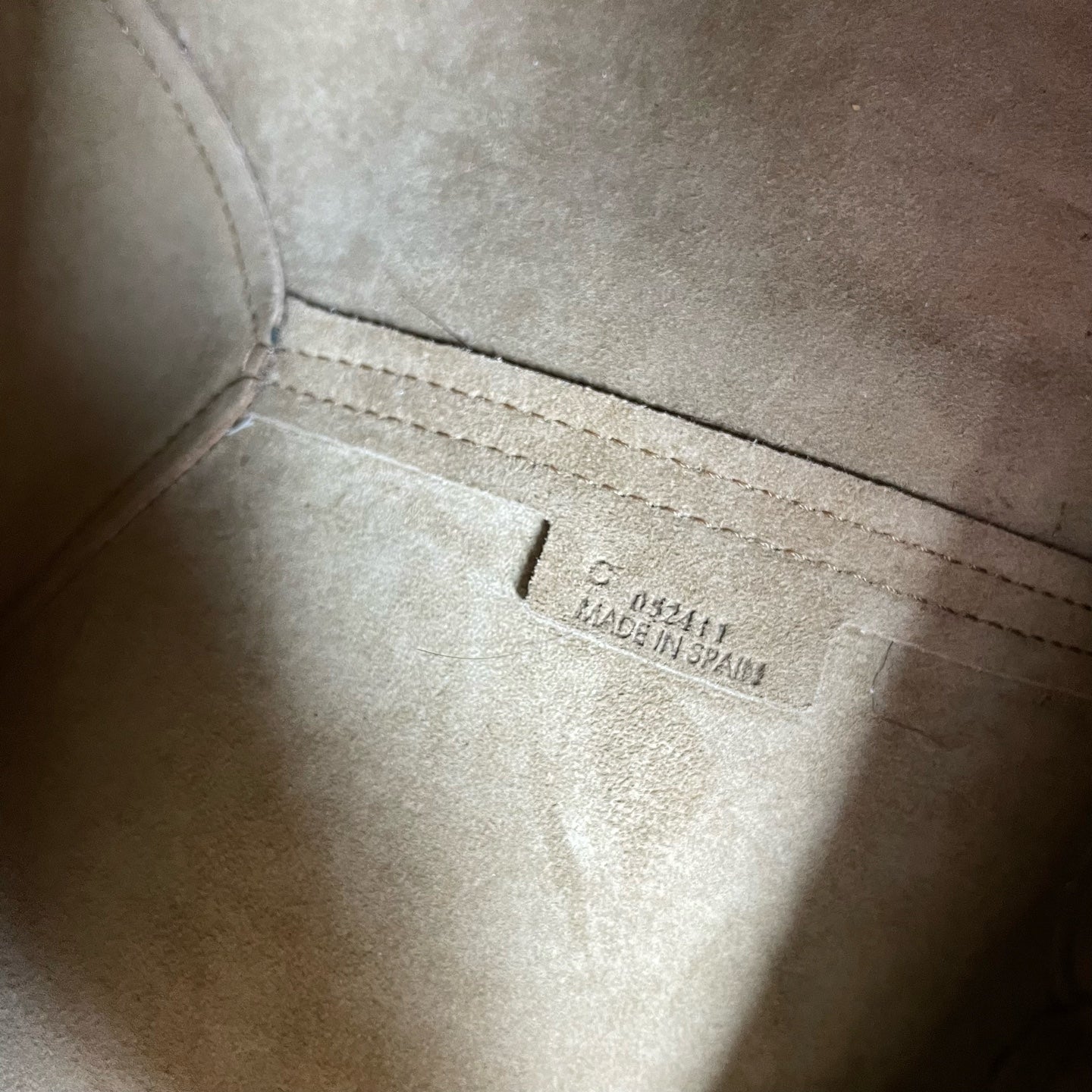 LOEWE - Geometric Tote Bag - Leather - Beige - (Medium)