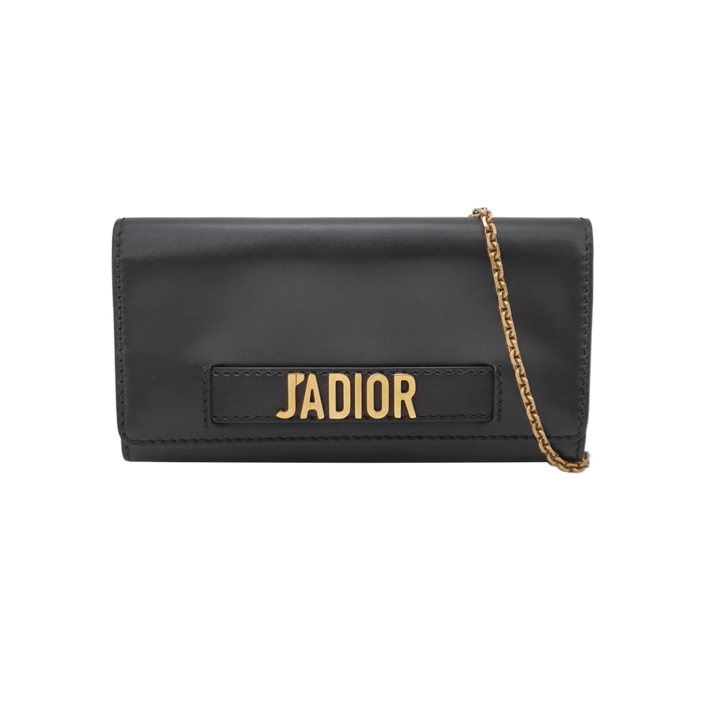 Dior - J'Adior WOC Chain Bag - Leather - Black - (mini)