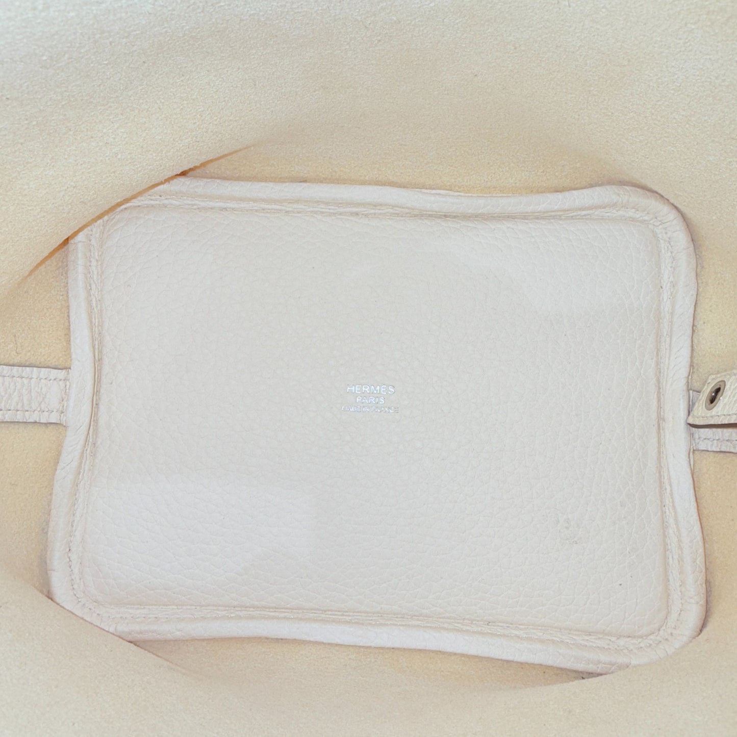 Hermès - Picotin Lock 18 - Clemence leather - Creamy White with Yellow accents - (mini)