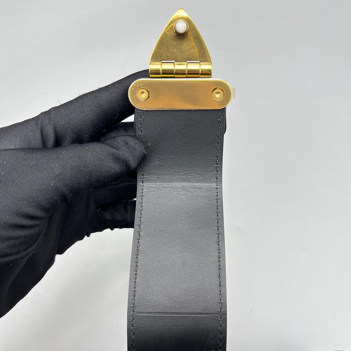 Louis Vuitton - Petite Malle Hard Box Clutch - Monogram coated canvas with leather trim - Brown - (mini)