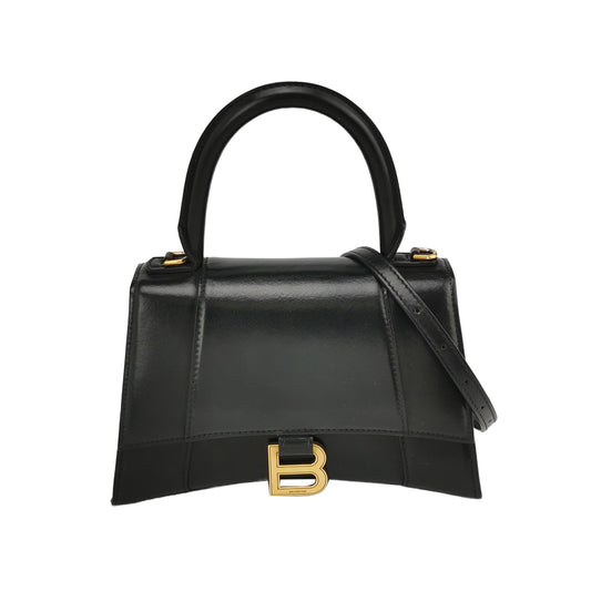 Balenciaga - HOURGLASS - Cowhide leather - Black - (mini)