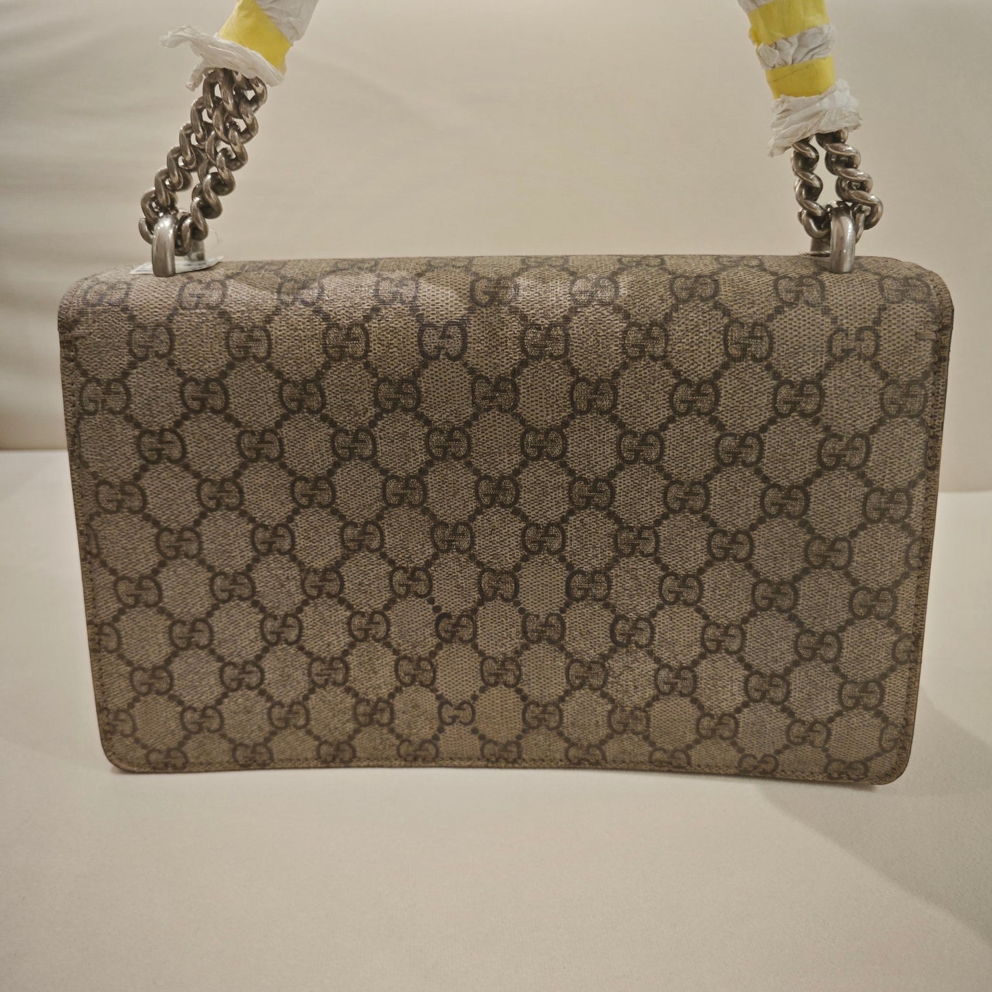 Gucci - Dionysus Medium - GG Supreme canvas with suede and leather trim - Beige - (medium)