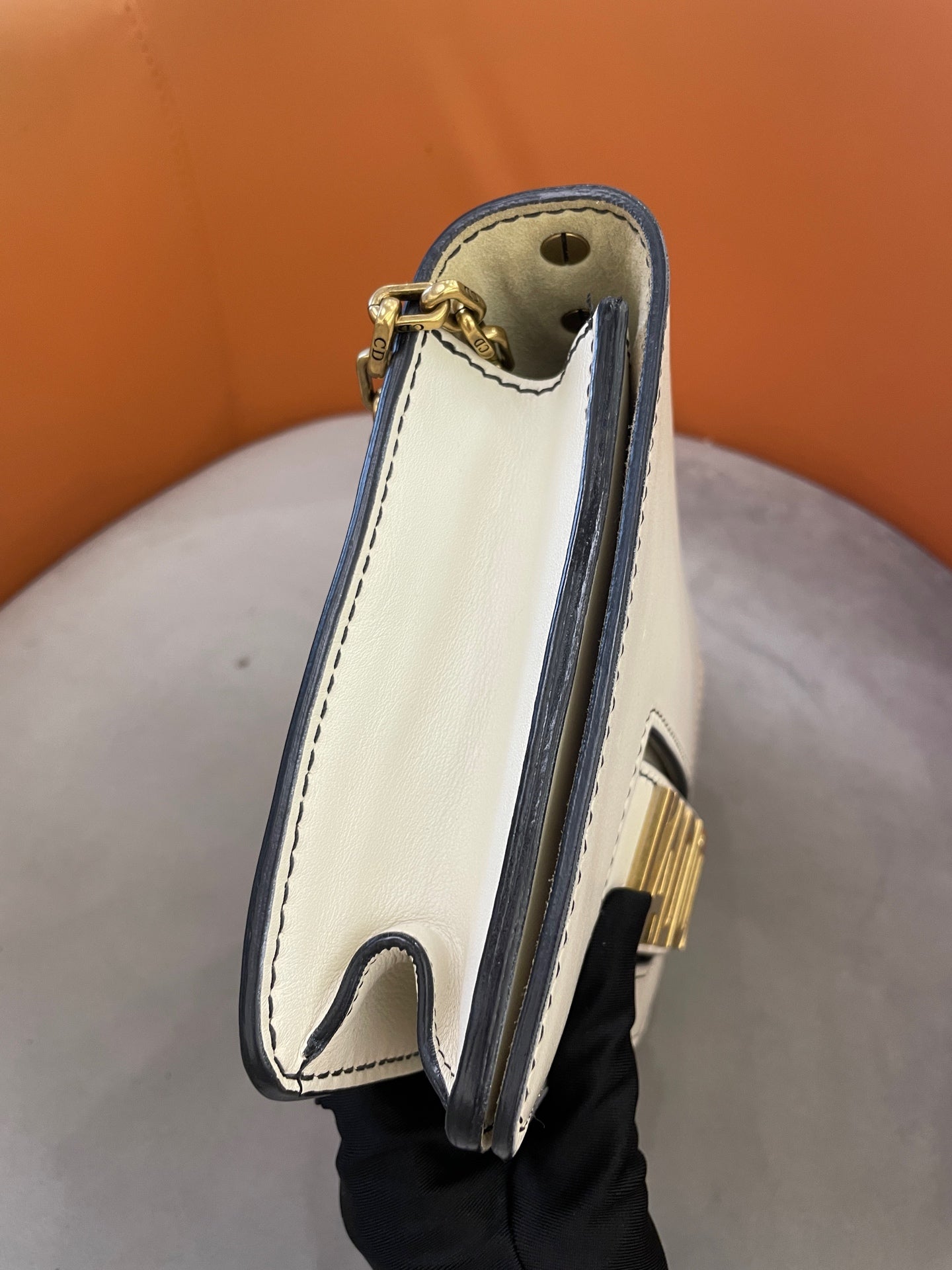 Dior - J'adior Flap Bag - Cowhide leather - White - (medium)