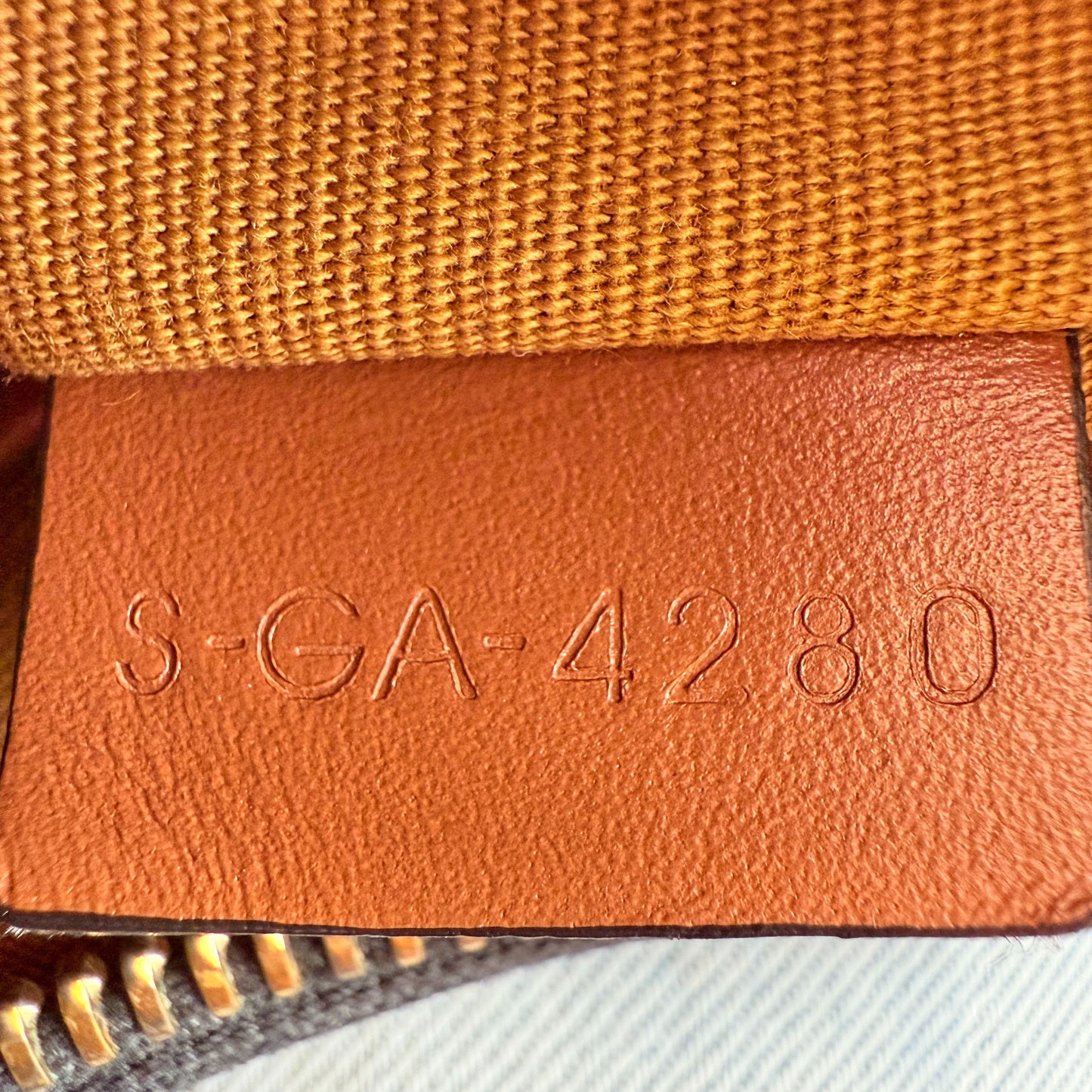 Celine - Ava Bag - Triomphe canvas with calfskin leather trim - Brown - (mini)