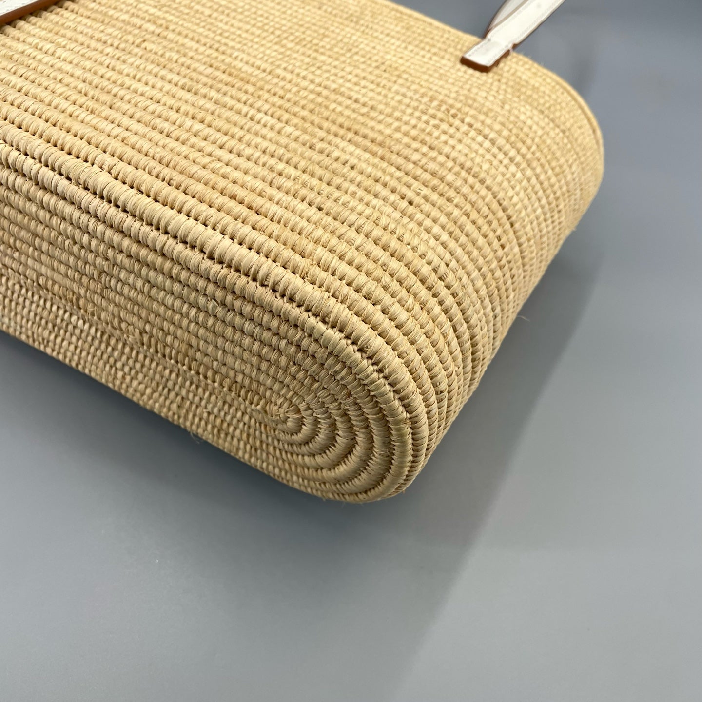 LOEWE - Woven Tote Bag with Anagram Patch - Wicker and Leather - Beige and Brown - (Small)