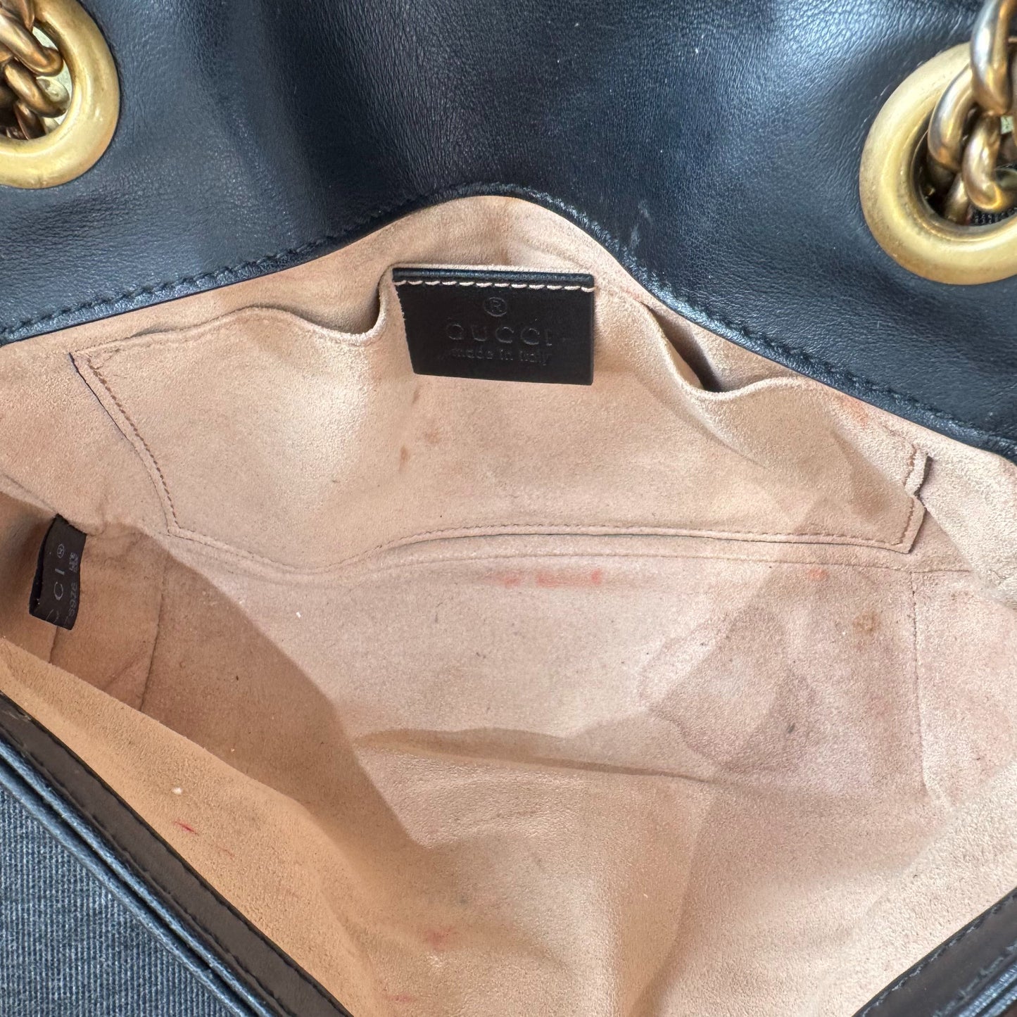 Gucci - GG Marmont Matelassé Mini Bag - Leather - Black - (Mini)