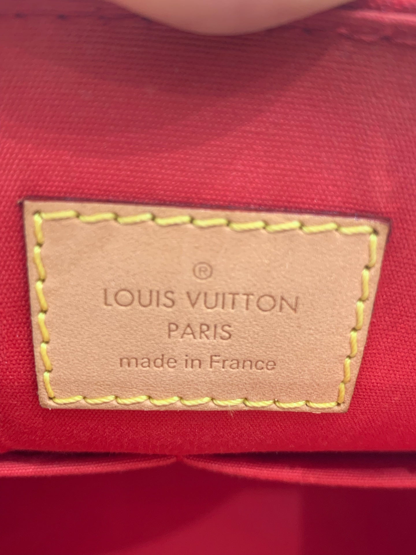 Louis Vuitton - Alma PM - Monogram Vernis Patent leather - Red - (medium)