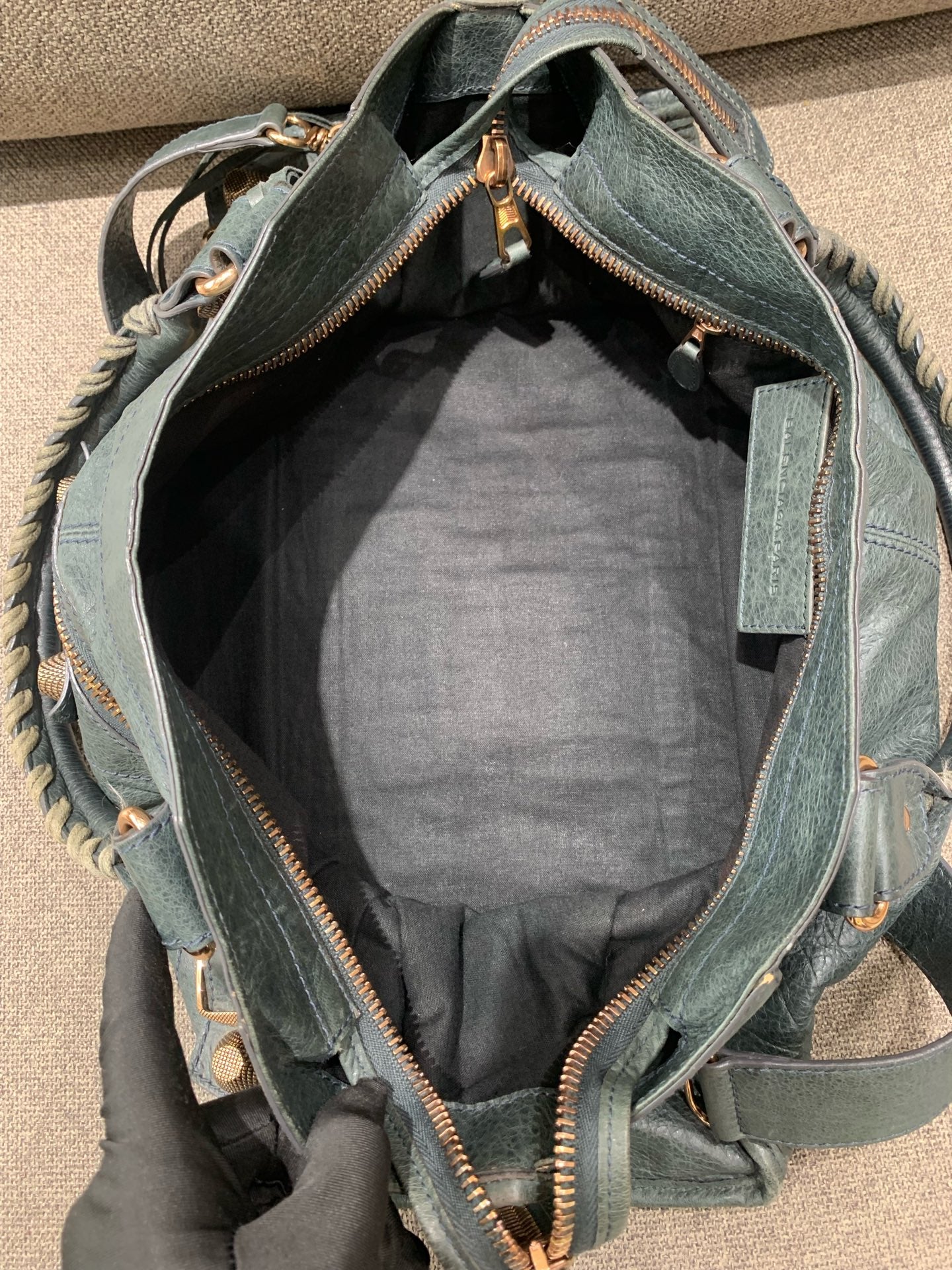 Balenciaga - City Bag - Leather - Green - (large)