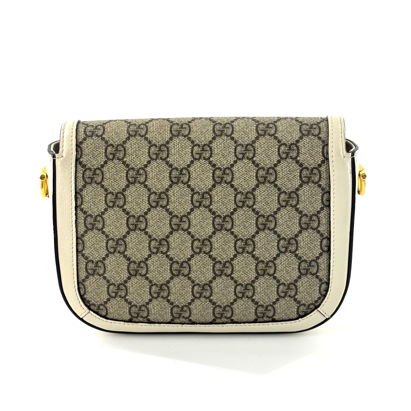 Gucci - 1955 Horsebit Mini Bag - GG Supreme canvas with leather trim - Multicolour - (mini)