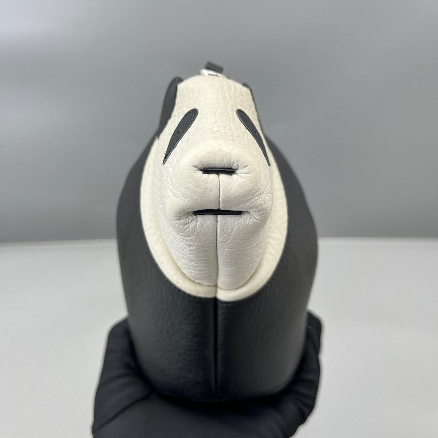 Loewe - Panda Crossbody Bag - Leather - Black and White - (Mini)