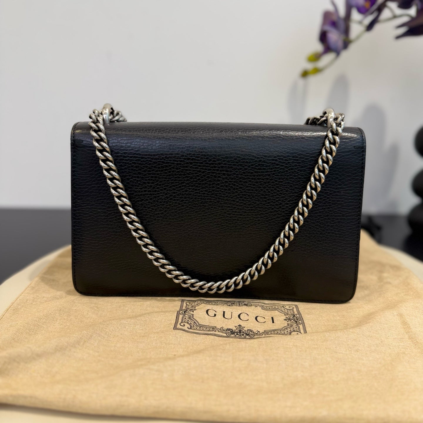 Gucci - Dionysus - Leather - Black - (medium)