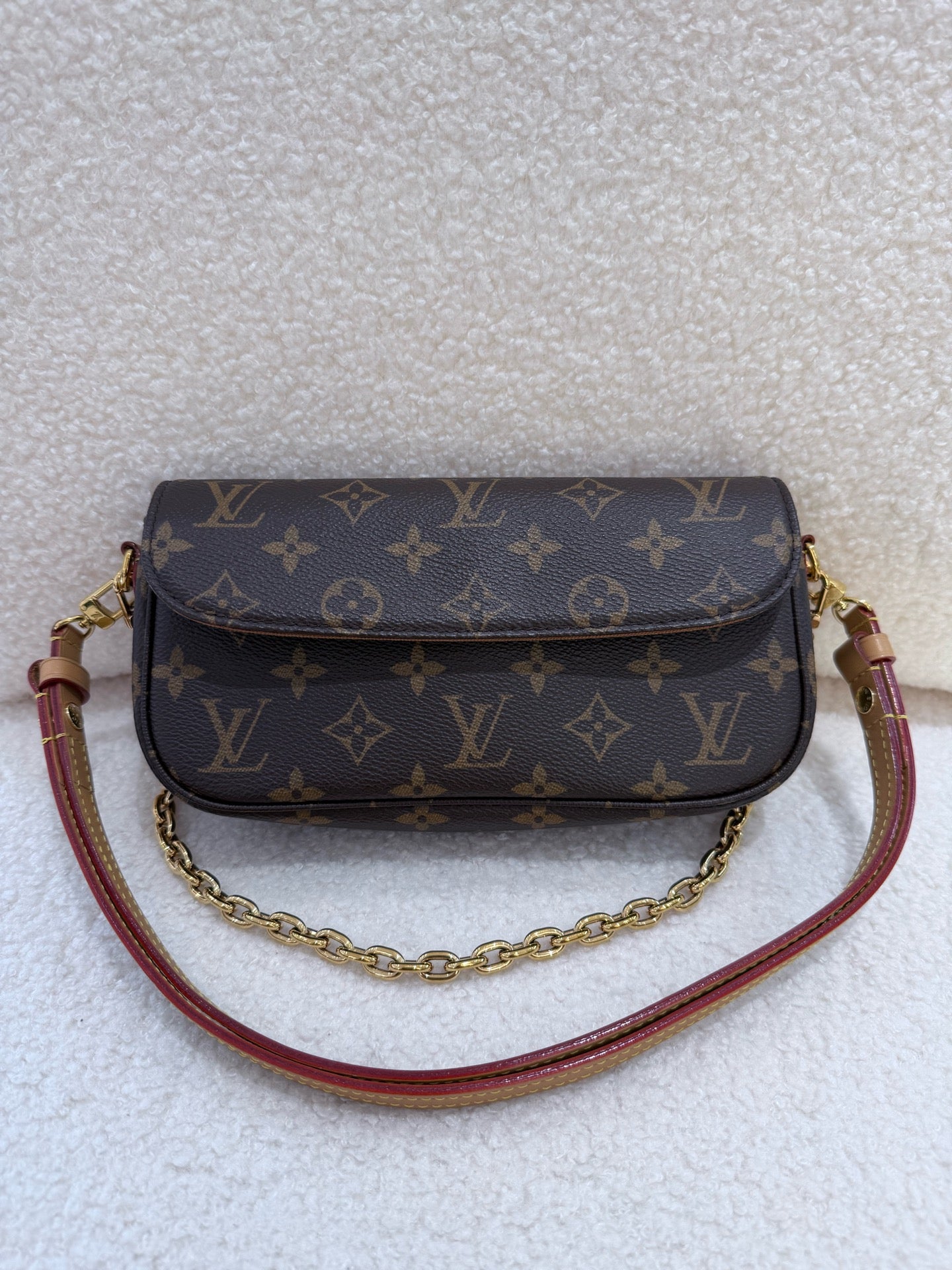 Louis Vuitton - Ivy - Monogram coated canvas with Vachetta leather trim - Brown - (Mini)