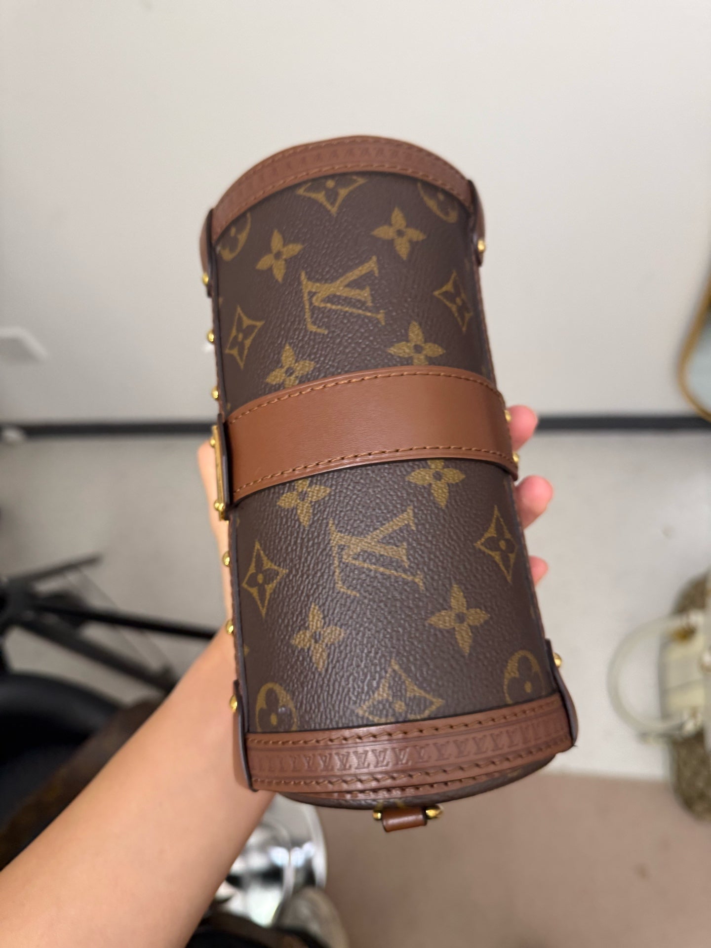Louis Vuitton - Papillon Trunk - Monogram canvas with leather trim - Brown - (mini)