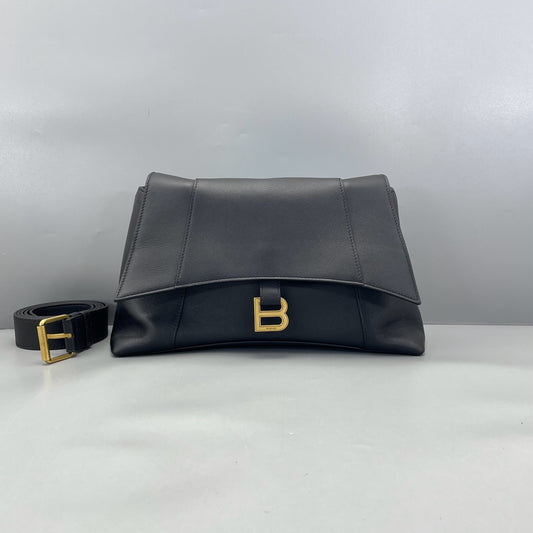 Balenciaga - Crush - Leather - Black - (Medium)