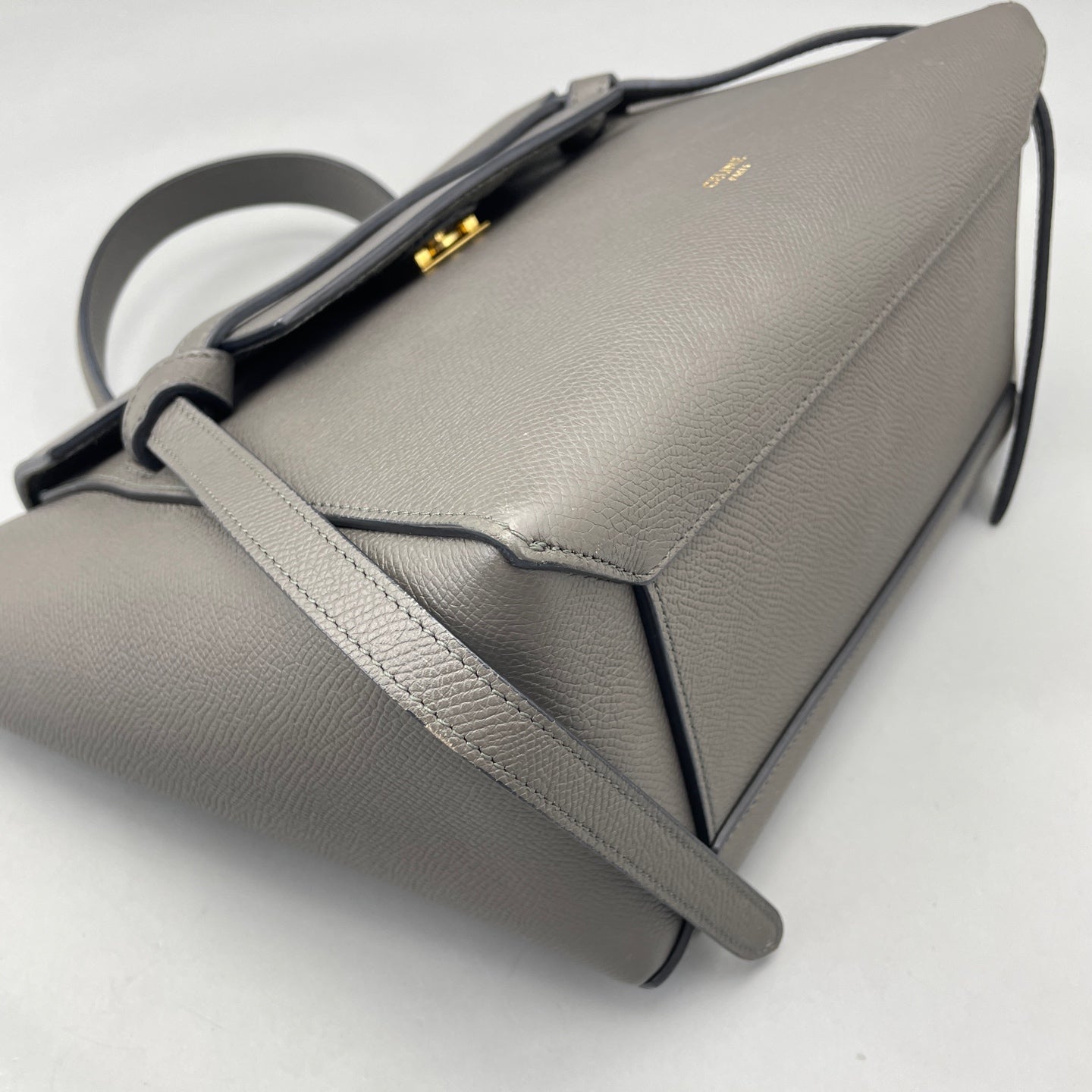 Celine - Belt Bag - Grained calfskin leather - Grey - (small)