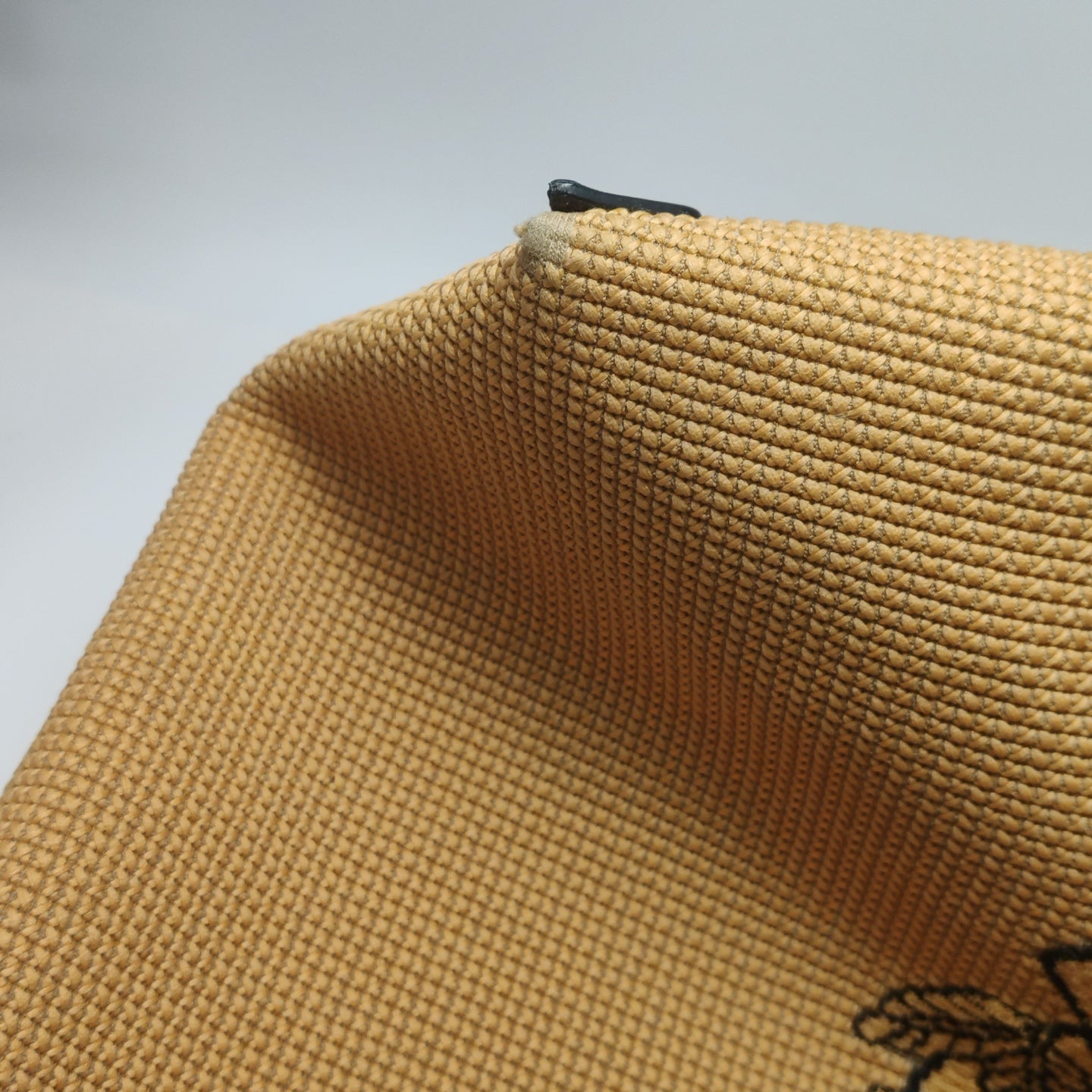 Burberry - Woven Logo and Check Tote Bag - Woven textile and leather - Mustard Yellow, Black, Yellow, Red, and White - (Large)