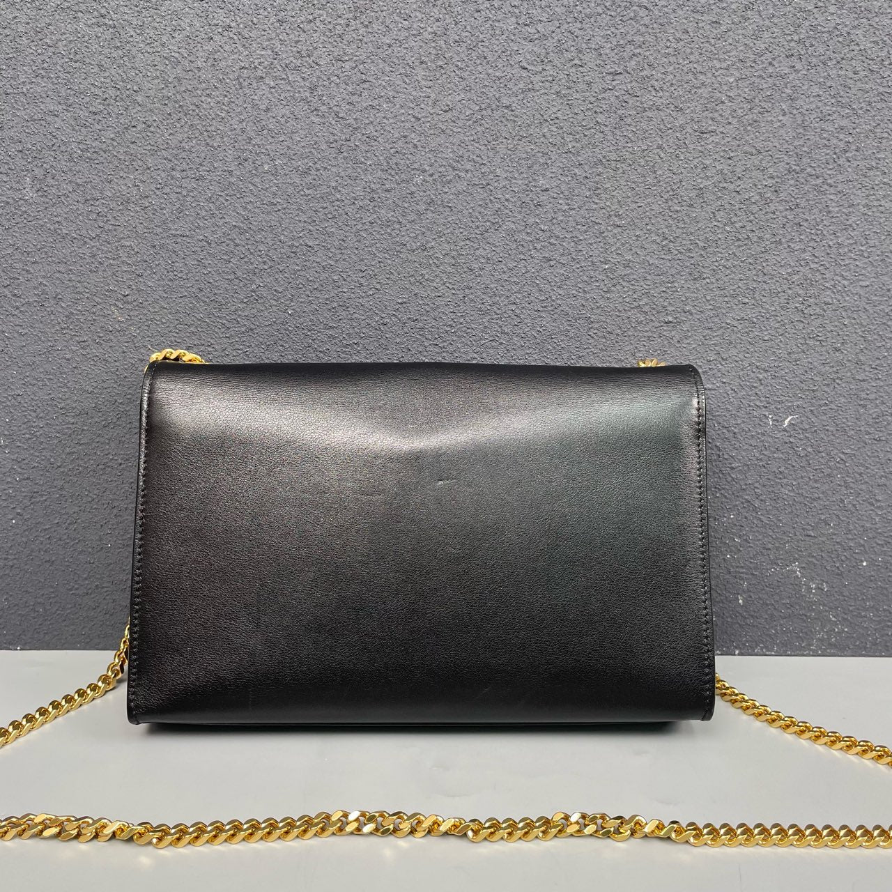 Saint Laurent - Kate Chain Bag with Star & Cloud Appliques - Leather - Black - (medium)