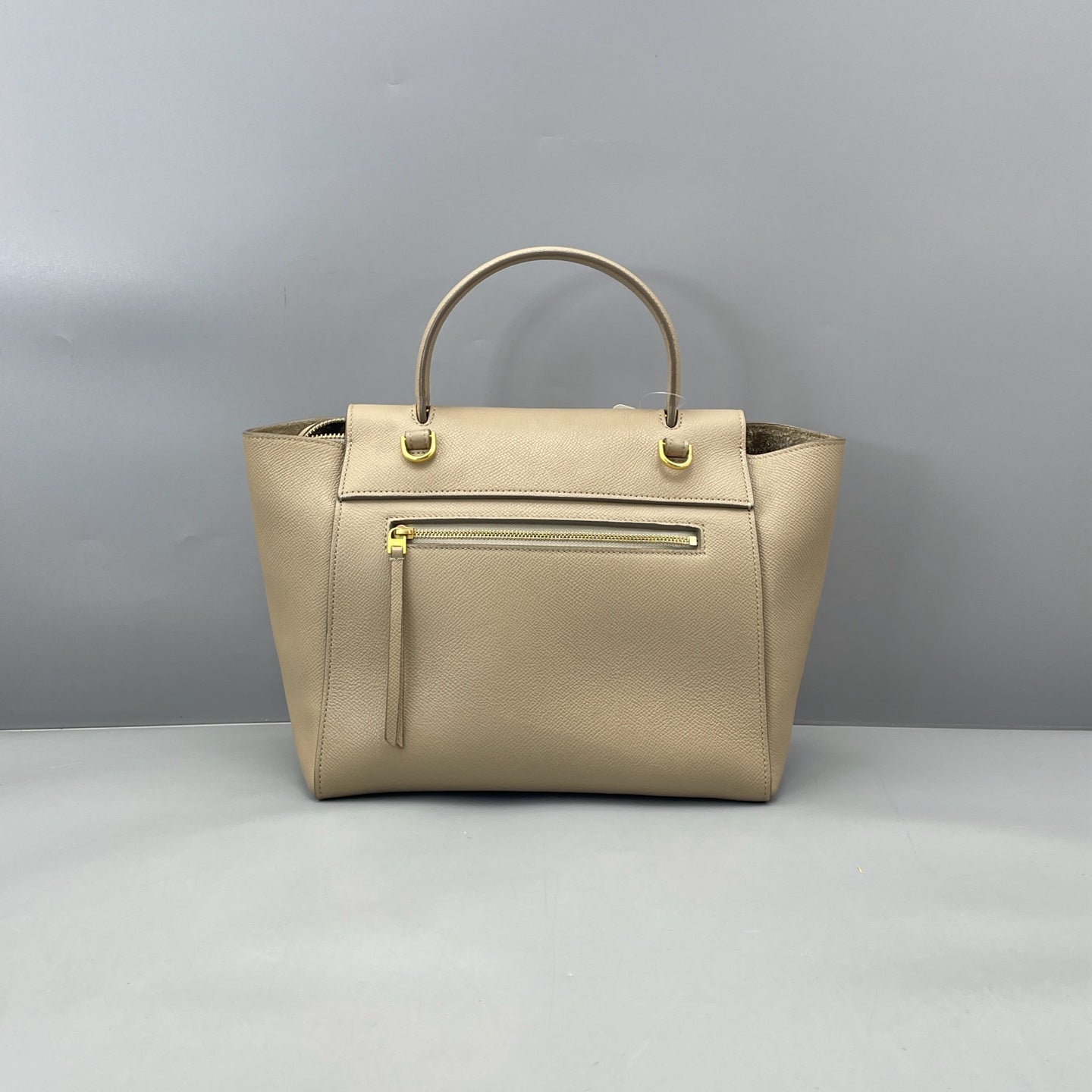 Celine - Belt Bag Small - Grained calfskin leather - Beige with Gold-Tone Hardware - (Small)