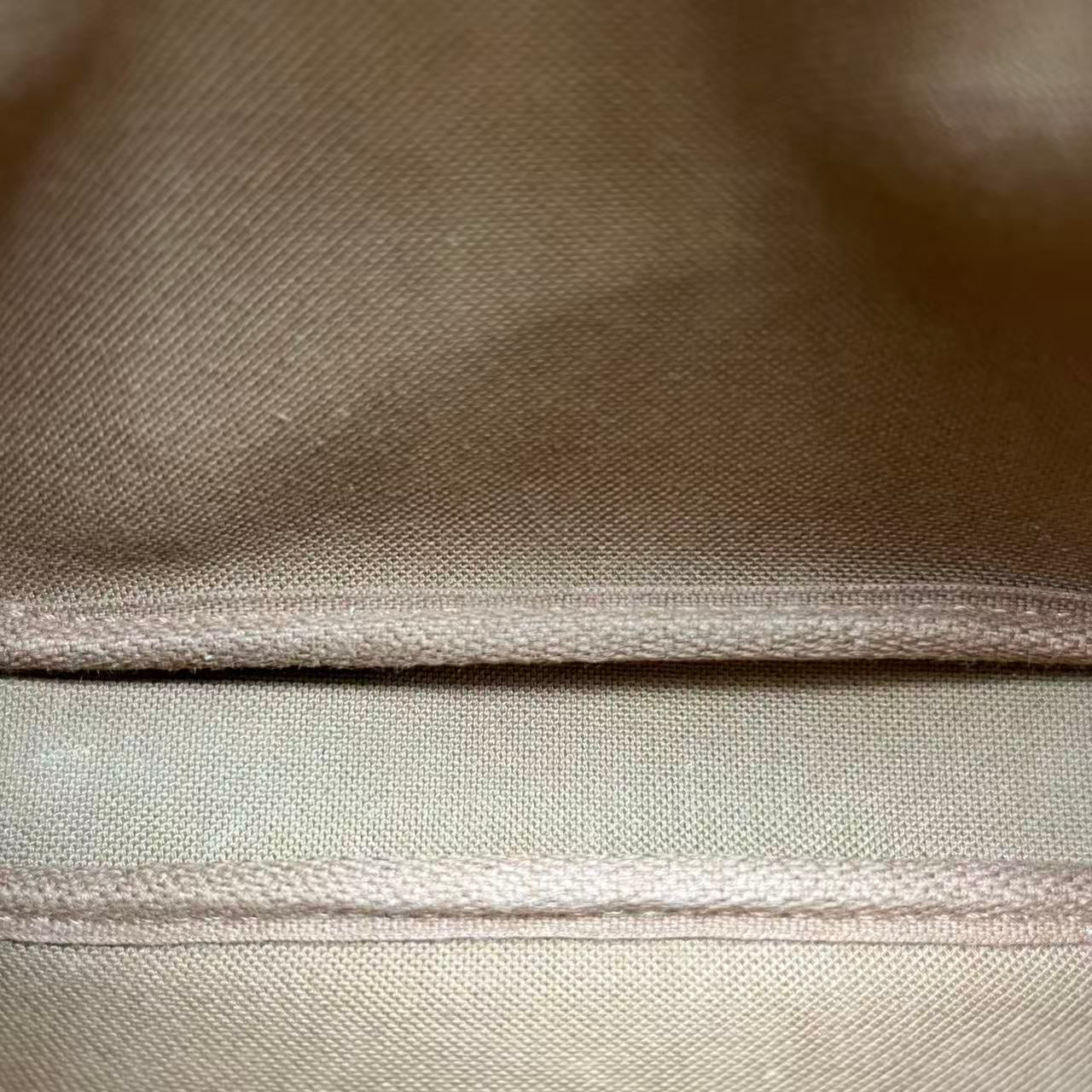 Louis Vuitton - Mini Pochette Accessoires - Monogram coated canvas with natural cowhide leather trim - Brown - (mini)