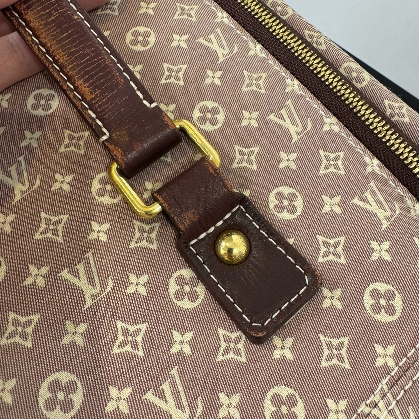 Louis Vuitton - Pegase 55 - Monogram denim canvas with leather trim - Pink - (Medium)