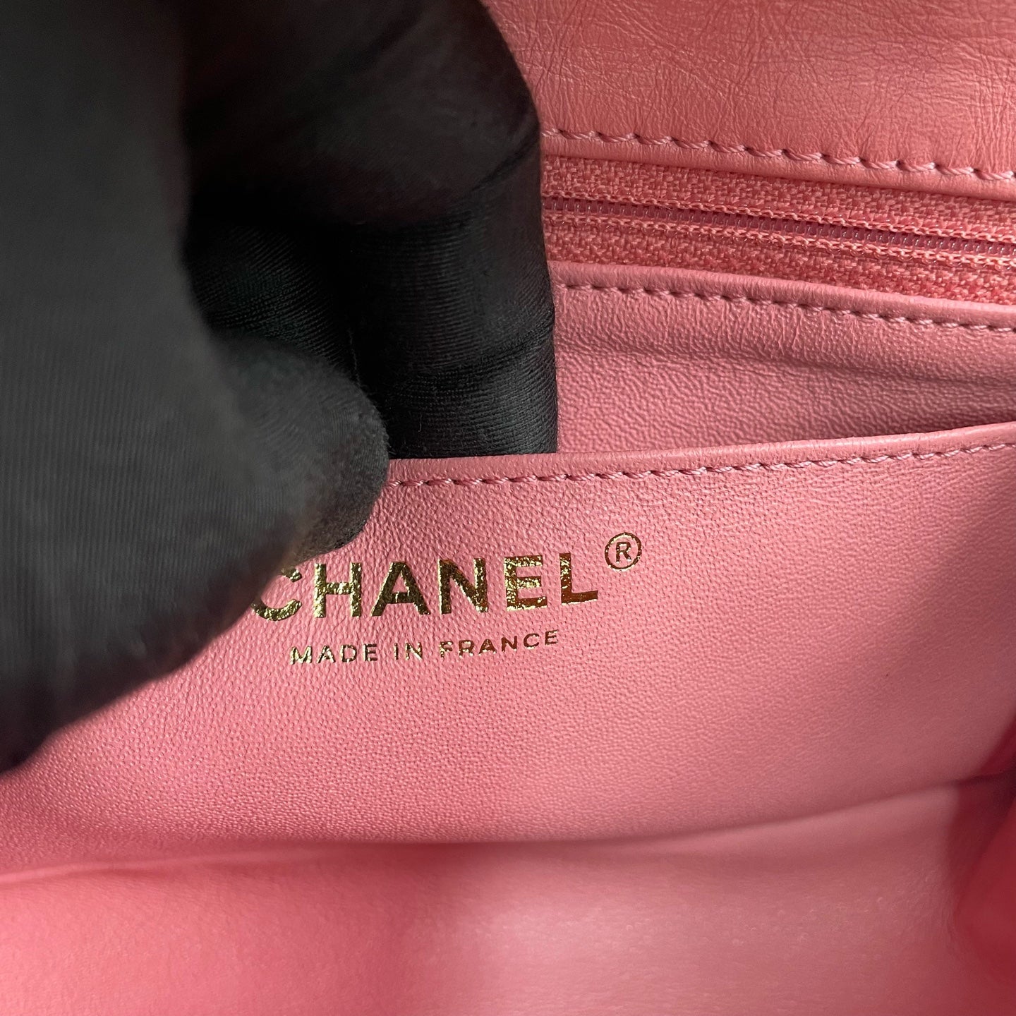Chanel - 2.55 Reissue Mini Chain Bag - Leather - Pink - (mini)