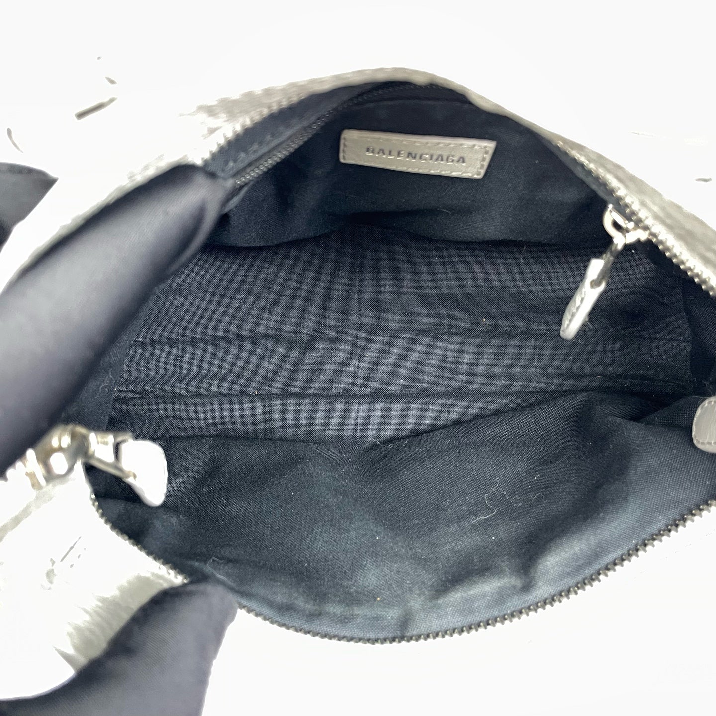 Balenciaga - Mini City Bag - Distressed lambskin leather - Grey - (mini)