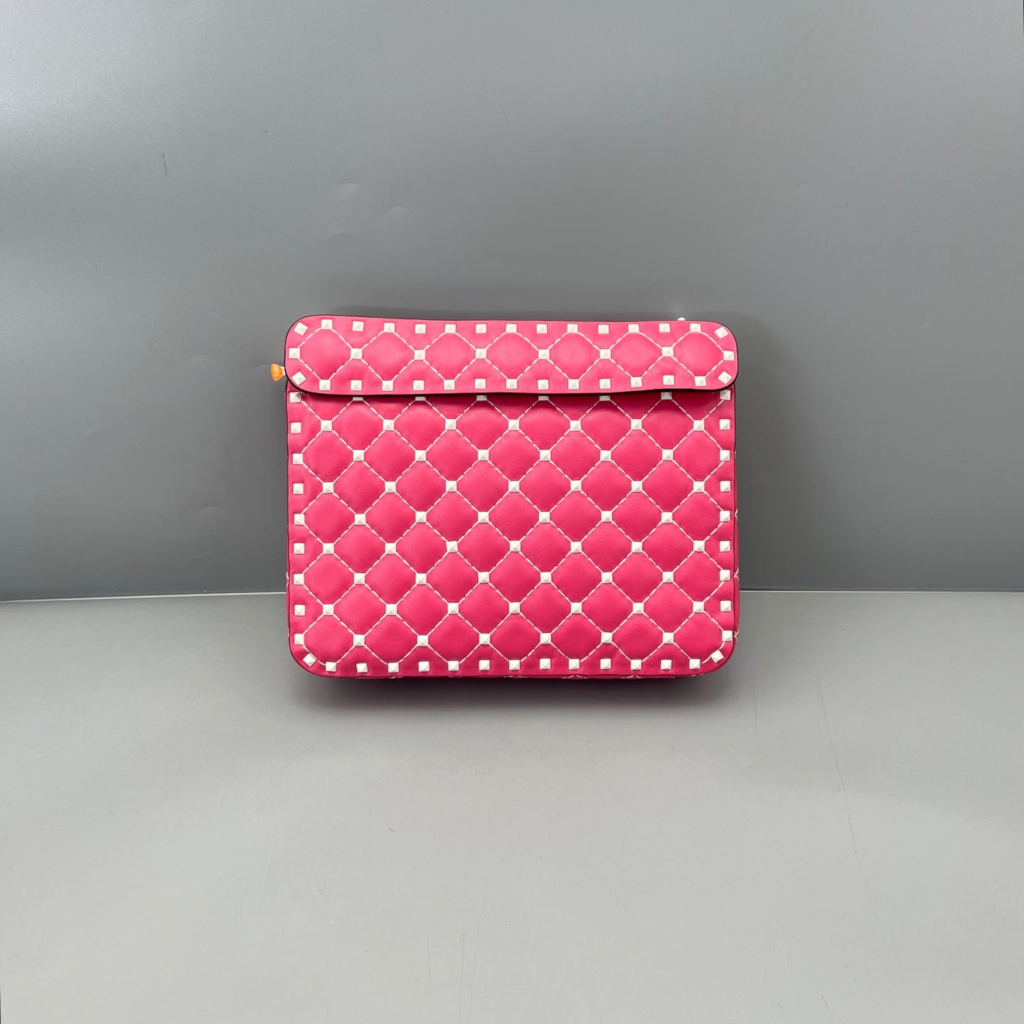 Valentino - Rockstud Spike Flap Bag - Leather - Pink - (small)