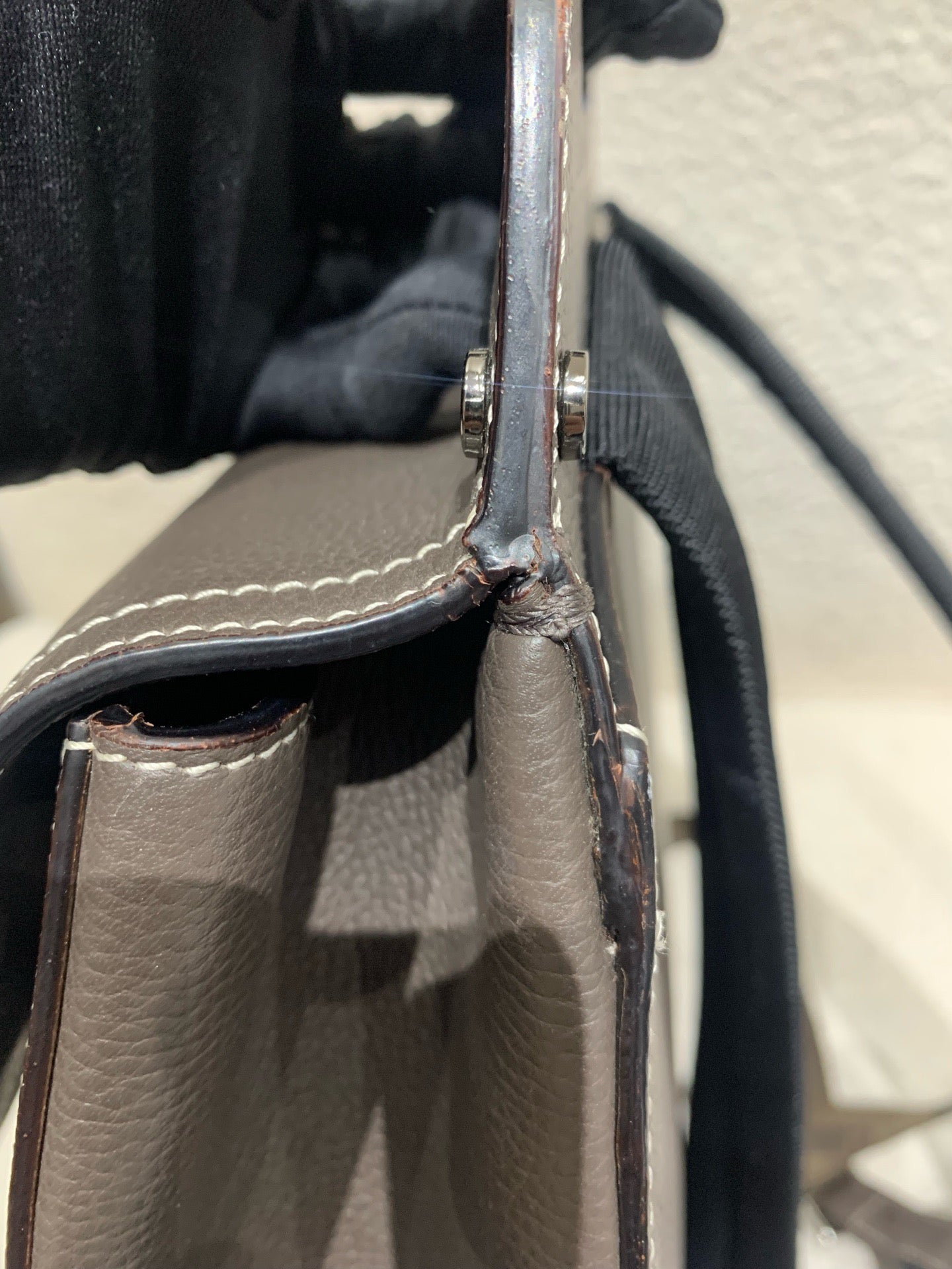 Dior - Gallop Backpack - Grained cowhide leather - Grey - (Large)